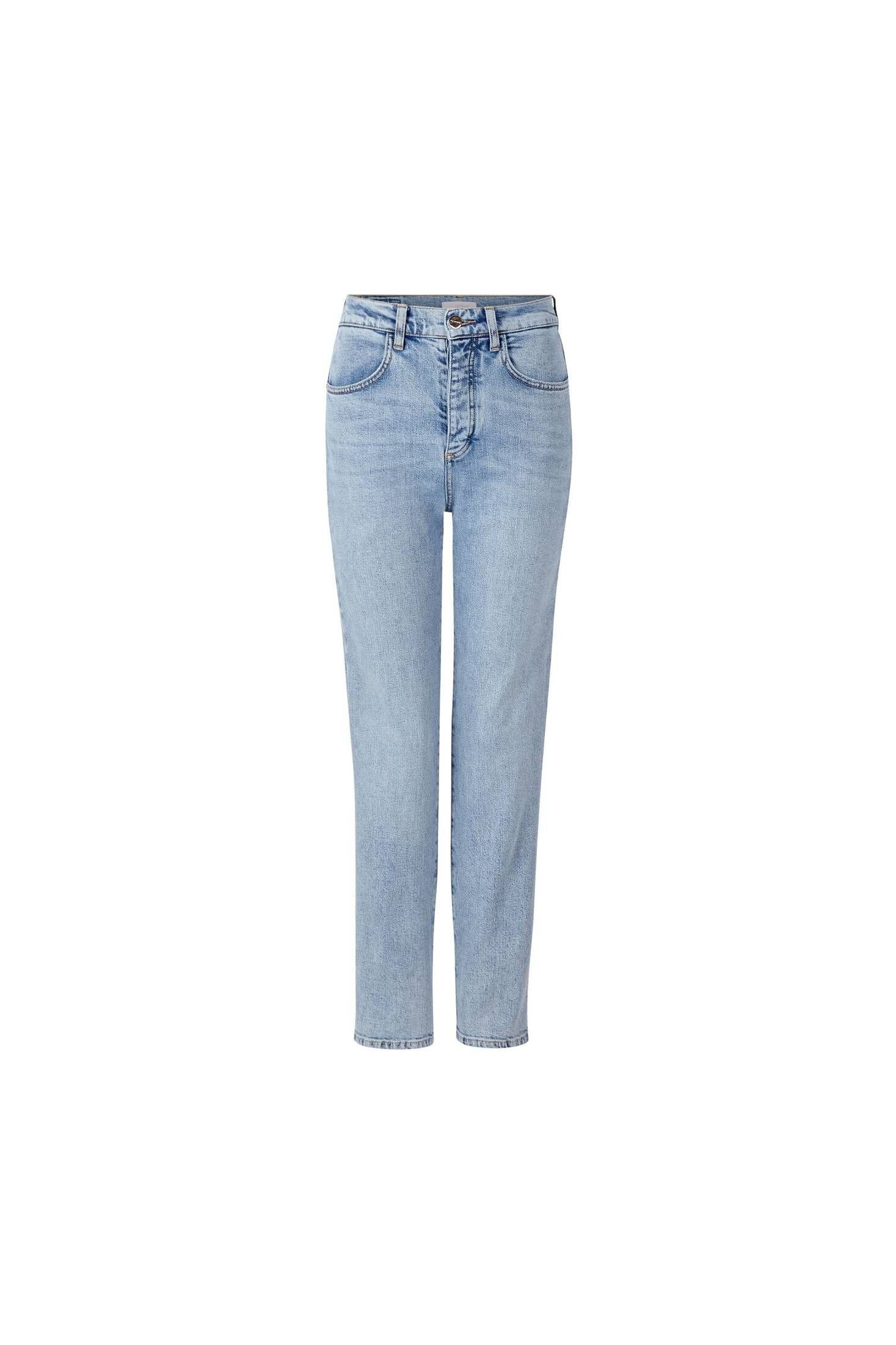 (1-tlg) Damen LIGHT 5-Pocket-Jeans Jeans Royal Rich TIMELESS BLUE &