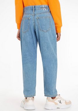 Calvin Klein Jeans Straight-Jeans mit Calvin Klein Logostickerei hinten am Bund