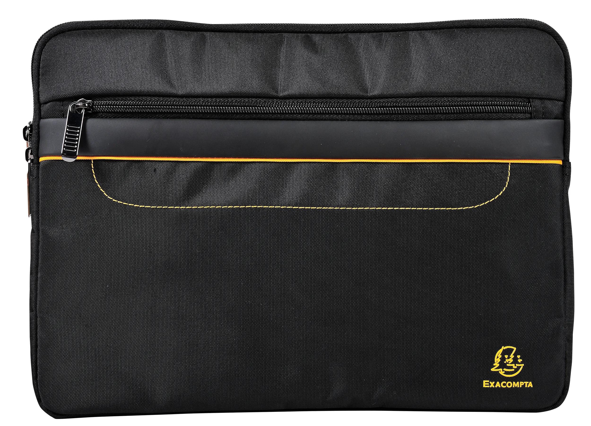 EXACOMPTA Laptoptasche 5x Schutzhülle für Tablet und Laptop 13'' Exactive - Schwarz - 17134E, Laptoptasche