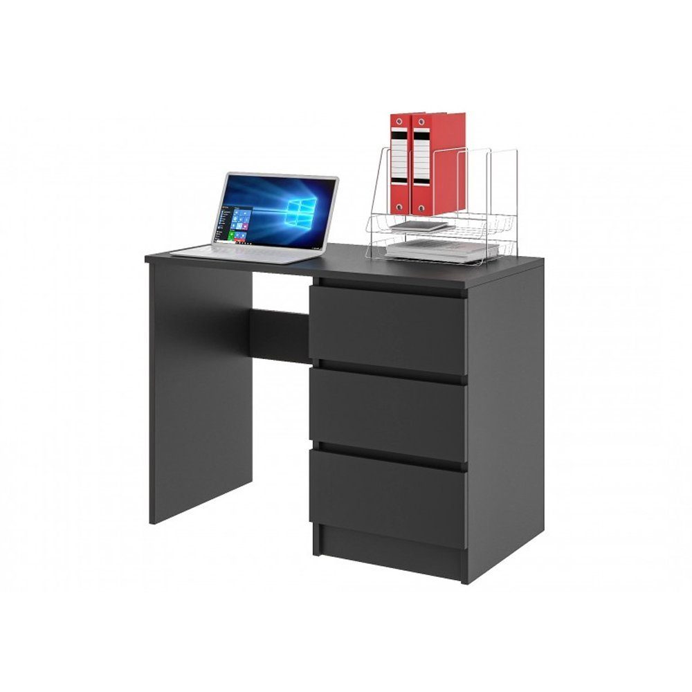 pressiode Schreibtisch Schreibtisch Arbeitstisch Computertisch Laptoptisch Büromöbel Bürtisch Schwarz