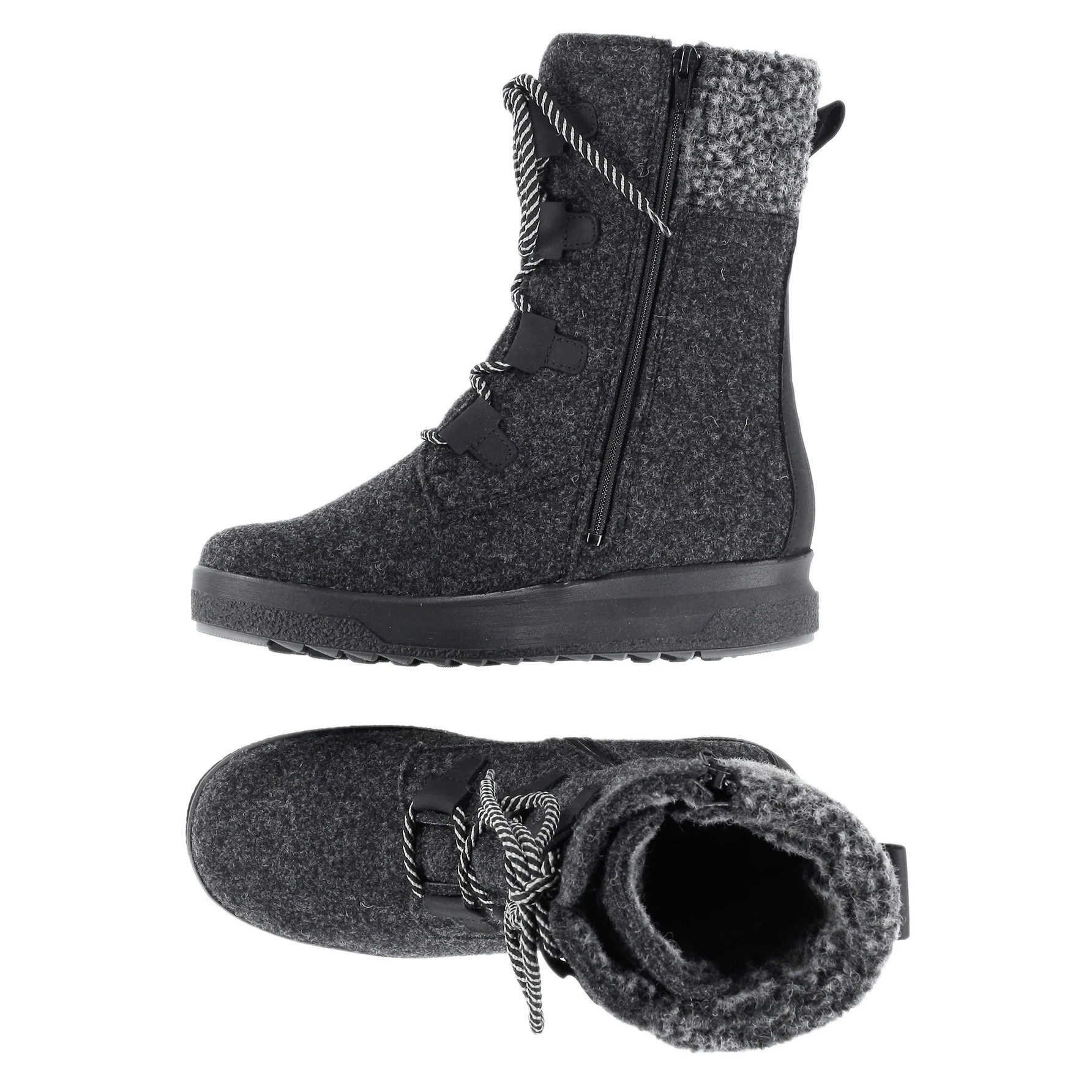 Pomar Reki GTX (Filzstiefel, wasserdicht, breit, extrem warm) granitgrau Winterstiefel
