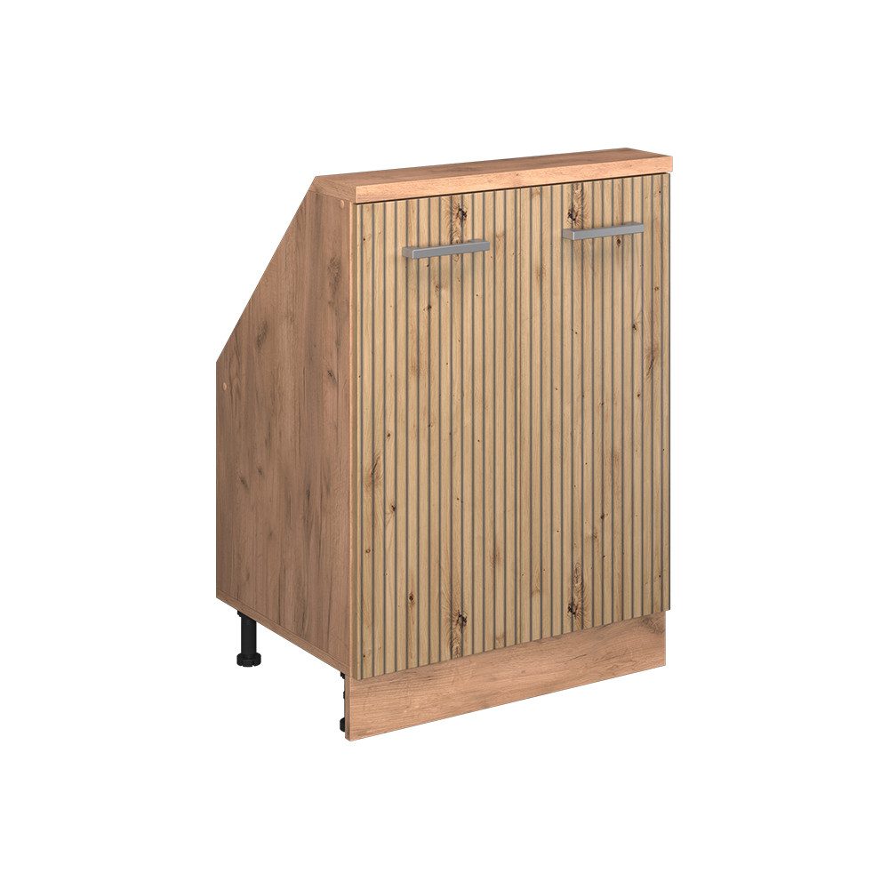 Vicco Unterschrank R-Line, Artisan-Eiche/Goldkraft Eiche, 60 günstig online kaufen