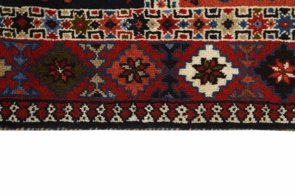 Perserteppich, Höhe: Nain 102x145 12 Yalameh Trading, Handgeknüpfter Orientteppich Orientteppich rechteckig, / mm