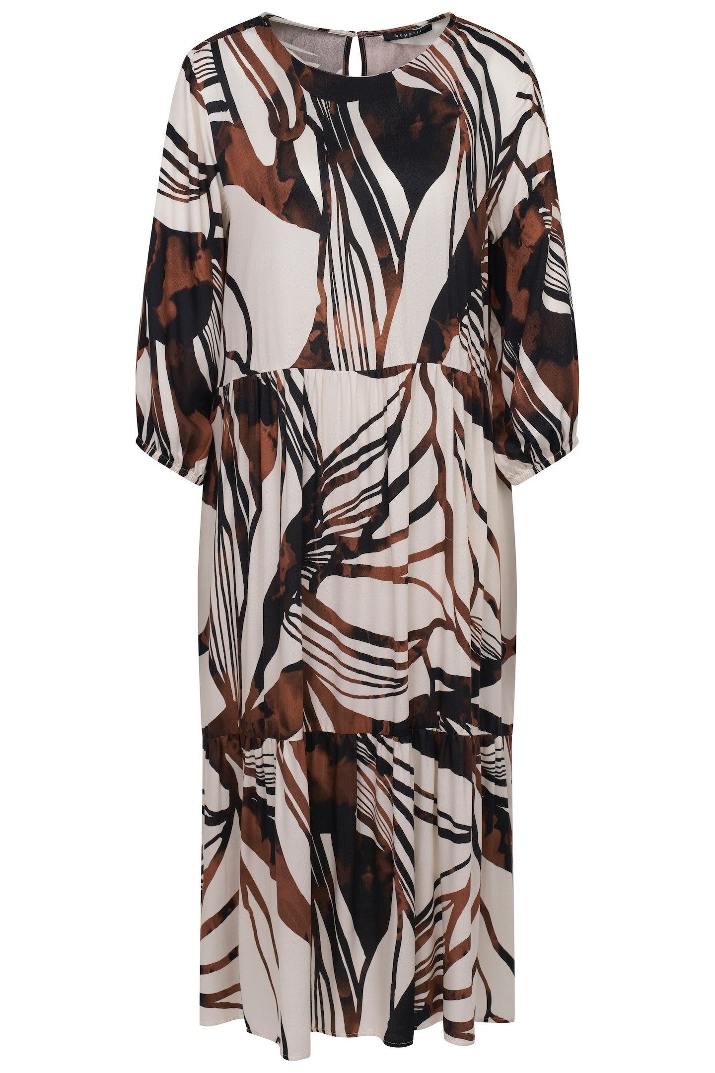 bugatti Sommerkleid mit Volants & Teilungsnähten
