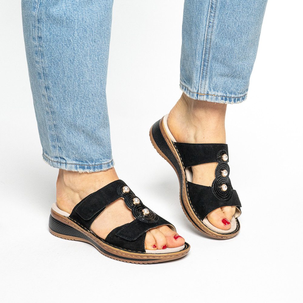 Ara HAWAII Pantolette Keilabsatz, Schlupfschuh, Bequemschuh in Weite G (weit)