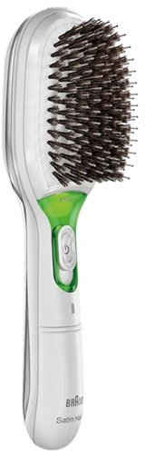 Braun Elektrohaarbürste Satin Hair 7 Bürste mit IONTEC Technologie und Naturborsten