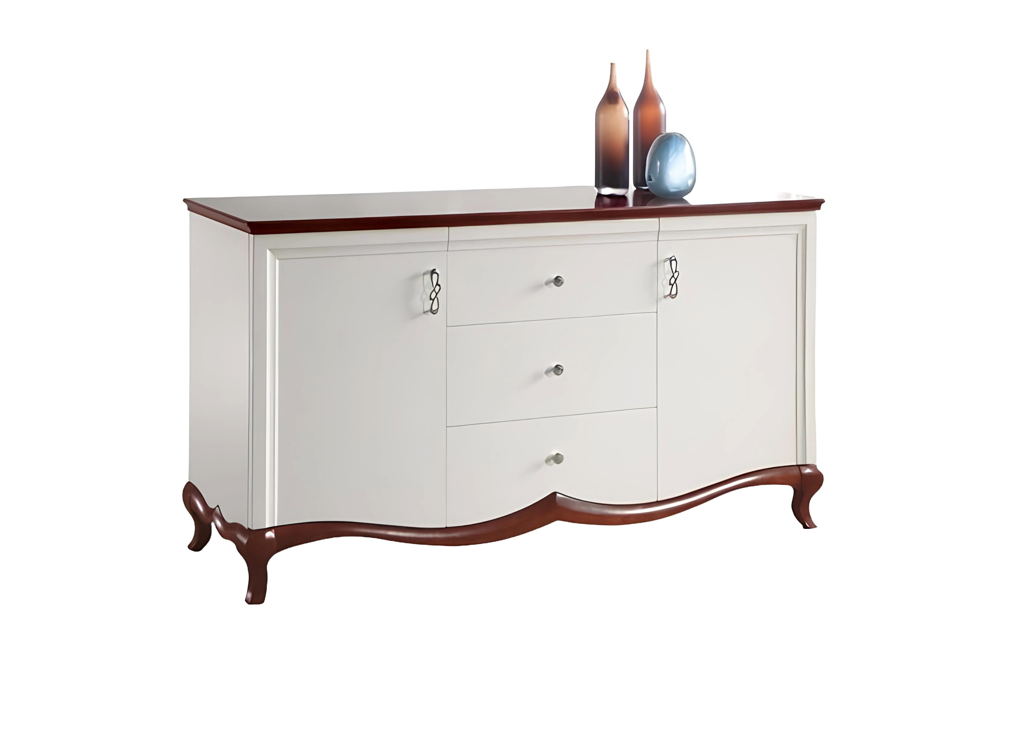 JVmoebel Kombikommode Moderne Anrichte mit Schubladen in Holzoptik für Küche und Esszimmer (1 St., Sideboard), Made in Europa