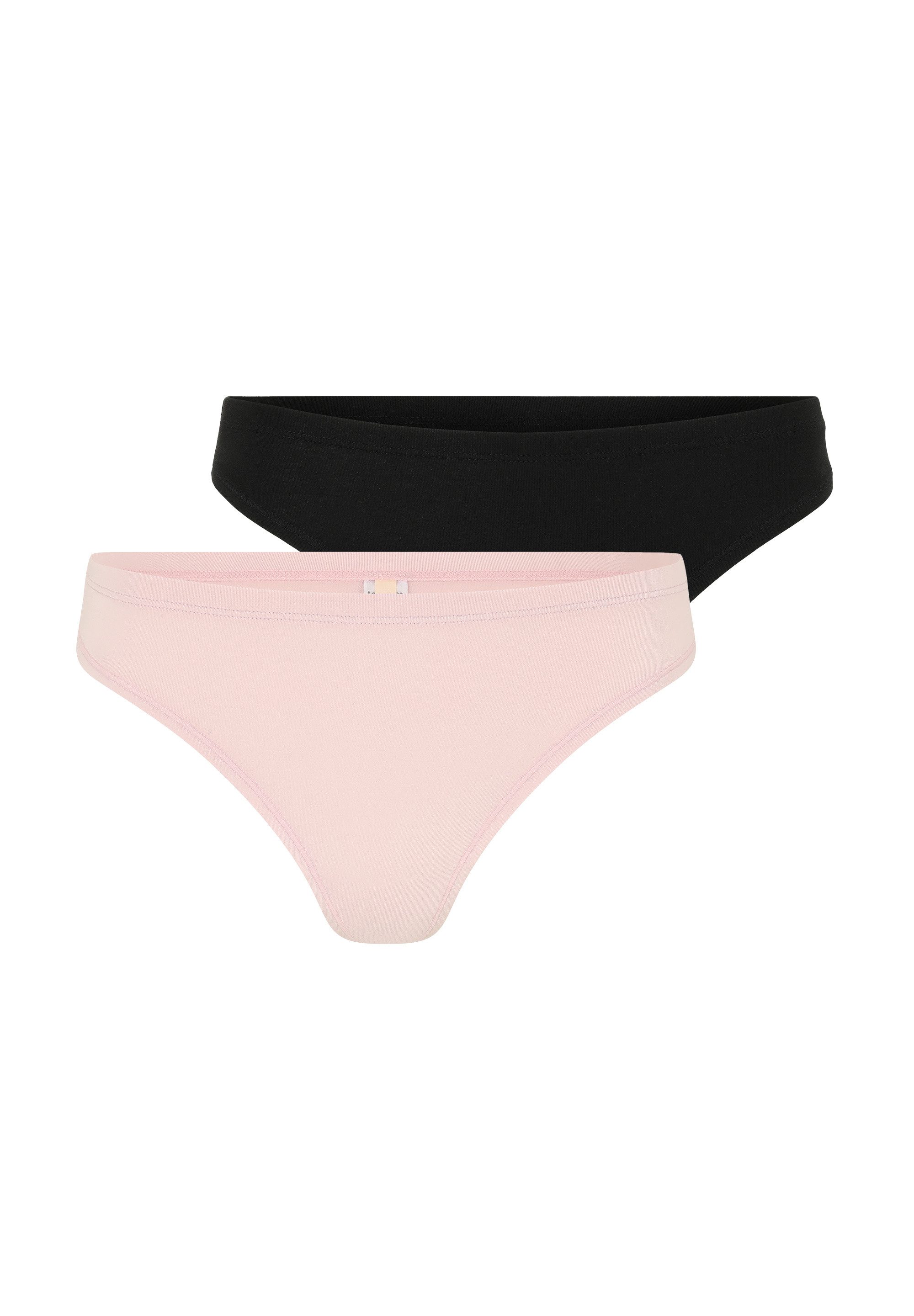 Les Lunes Tanga RORYY Thong Multipack Bambusviskose, weich, atmungsaktiv, Lingerie, Unterwäsche, Tanga