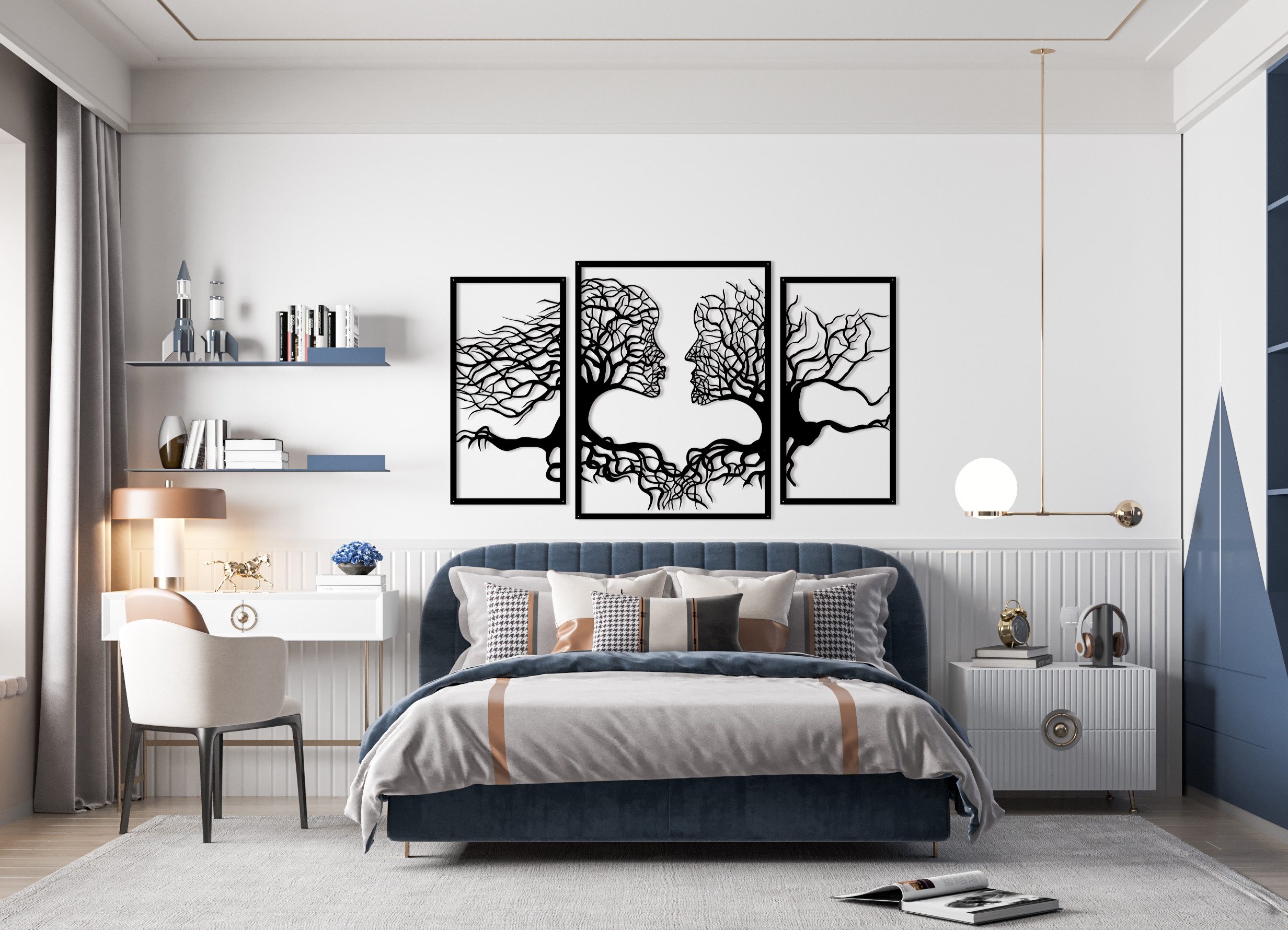 Outentin Wanddekoobjekt Deko für Wohnzimmer Wand günstig online kaufen