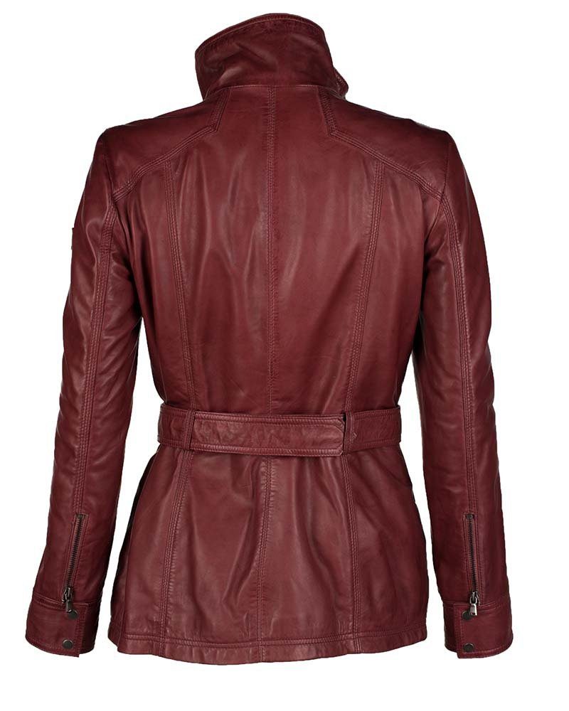 R6382 red Bikerjacke JCC