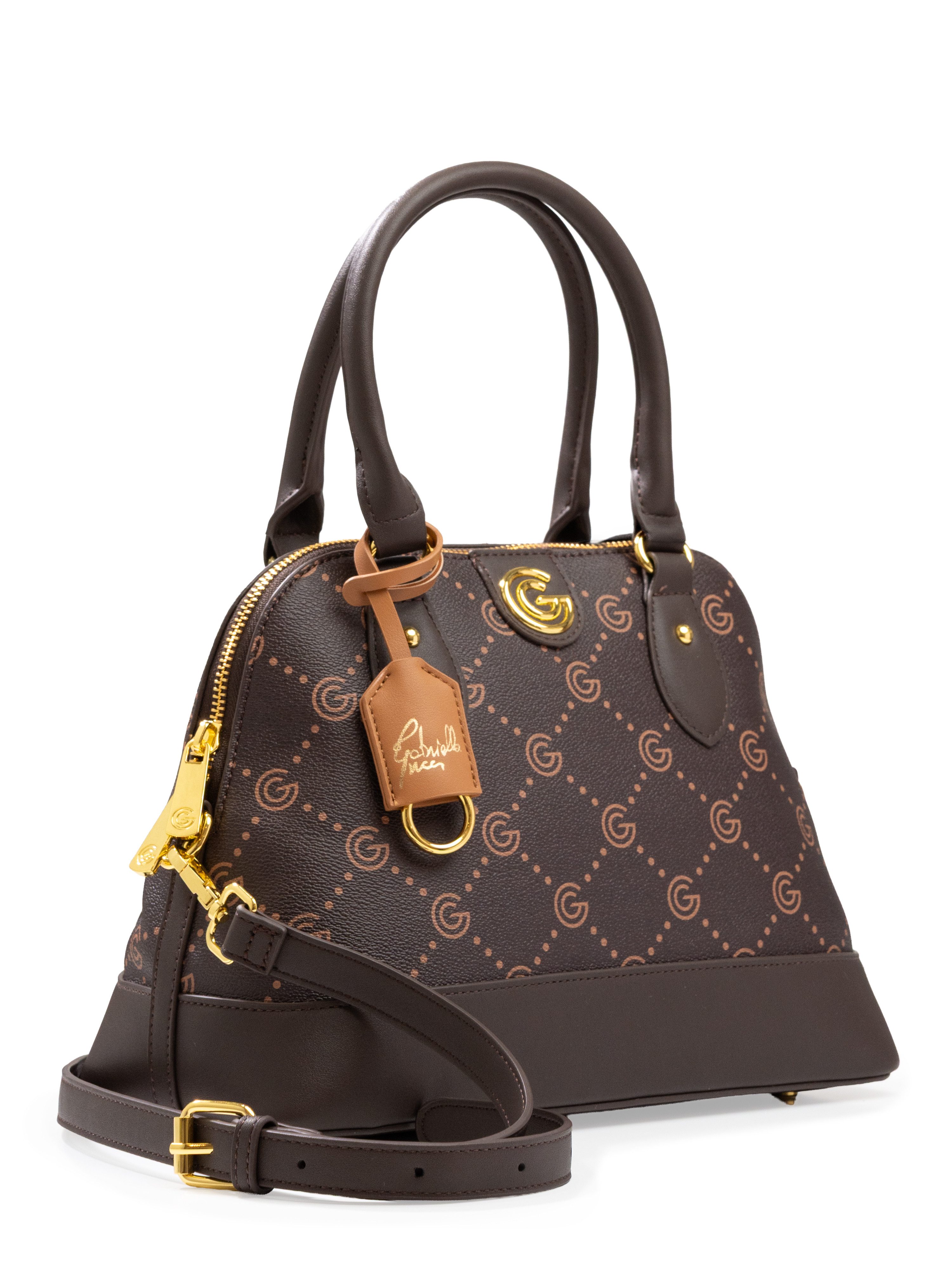 GABRIELLA G By Gabriella Gucci Handtasche JACKIE, Damen Umhängetasche, Handtasche, Tragetasche mit Logoverzierung