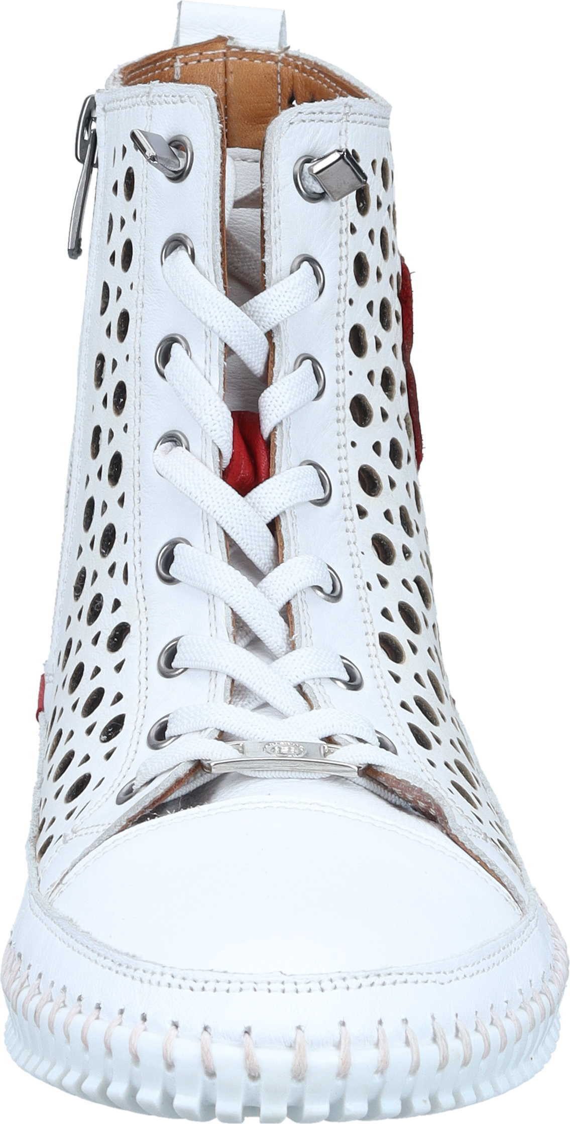 Manitu Stiefeletten Stiefelette aus echtem Leder