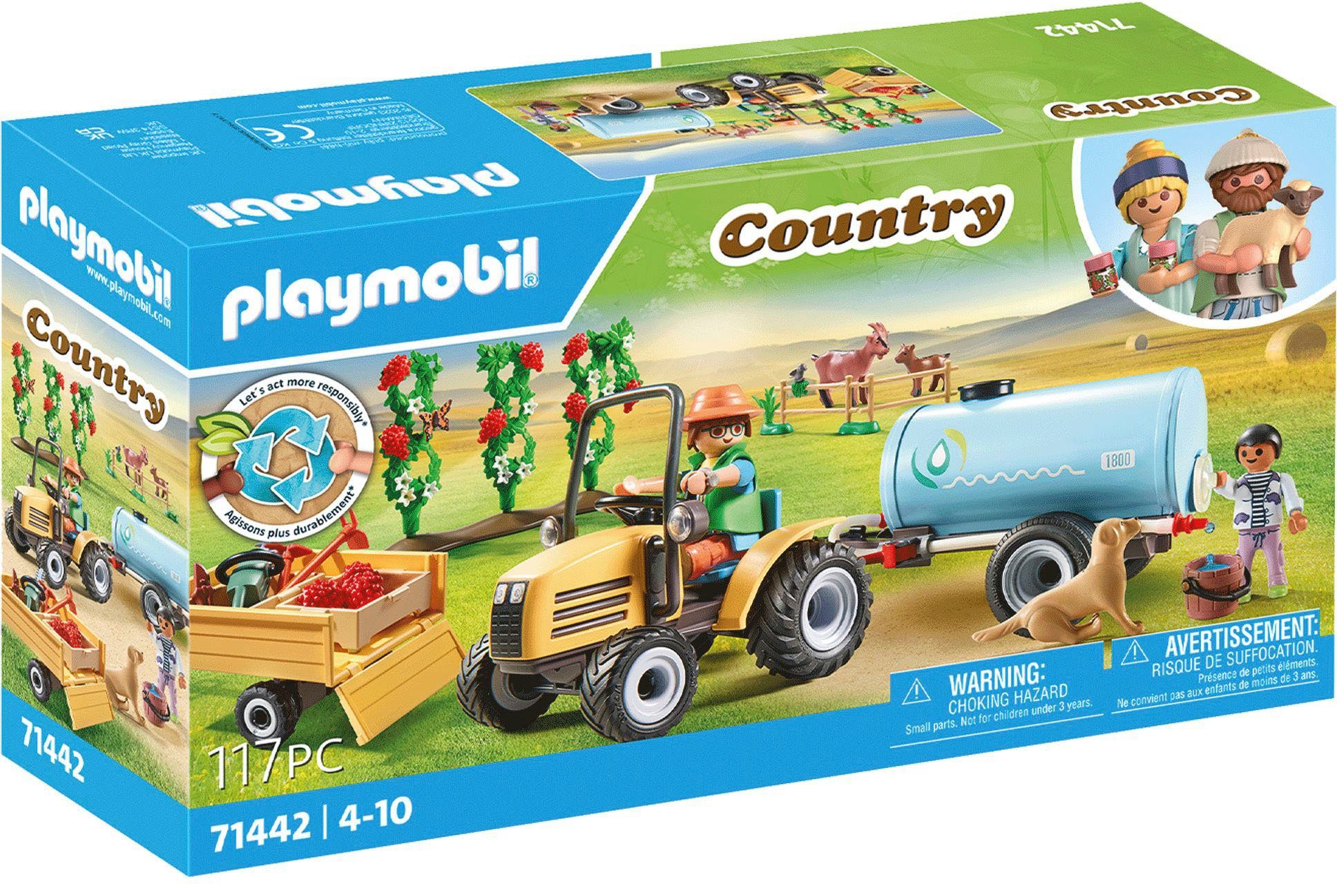 Playmobil® Traktor mit Anhänger und Wassertank günstig online kaufen