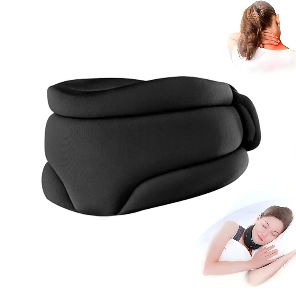 TUWENA Nackenkissen Nackenstütze für Nackenschmerzen,Schlafhilfe Nackenstütze, Neck Brace für Schlaf Schmerzen und Druck, Nackenbuckel Weg