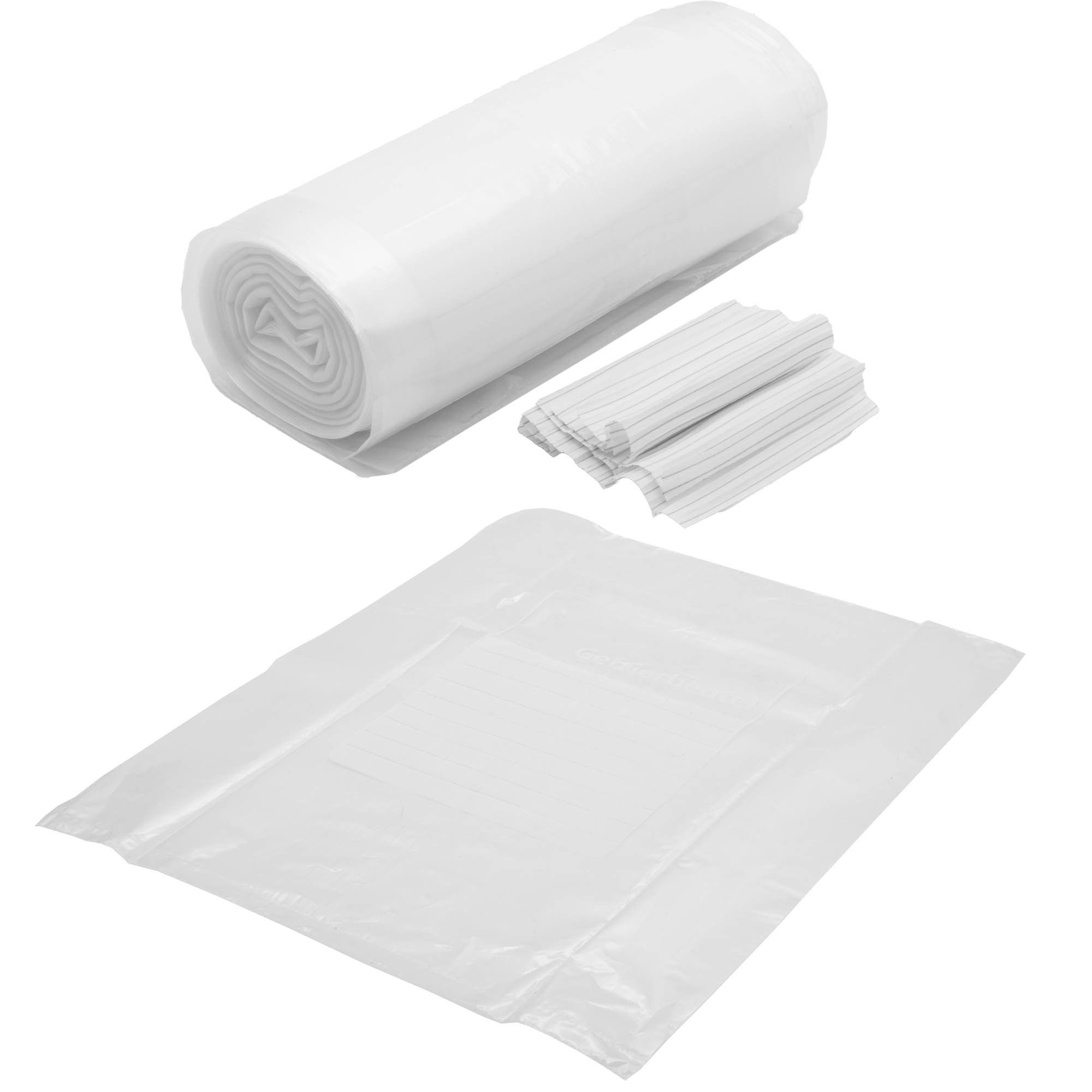 QuickPack Морозильная сумка Морозильная сумка Tiefkühlbeutel 6 Liter 6l, Allzweckbeutel, Gefriertüten, inkl. Clips