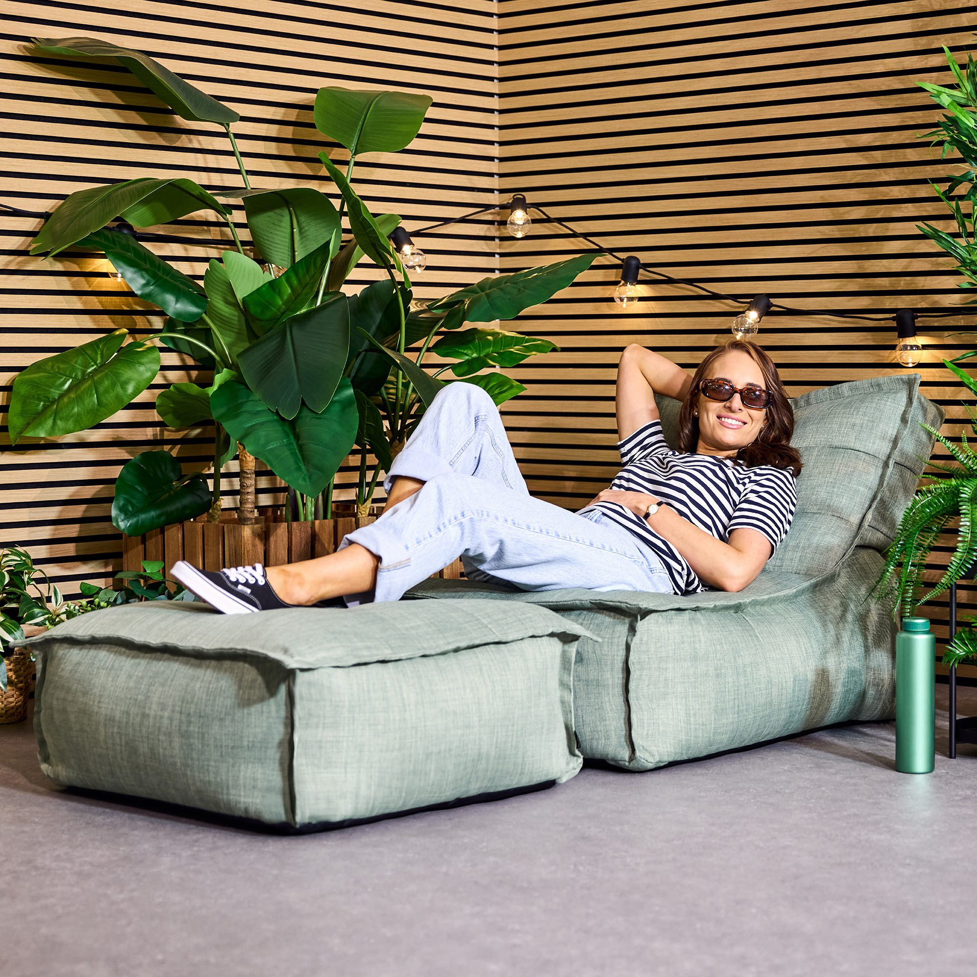 icon Sitzsack Sitzsackgarnitur mit Liege und günstig online kaufen