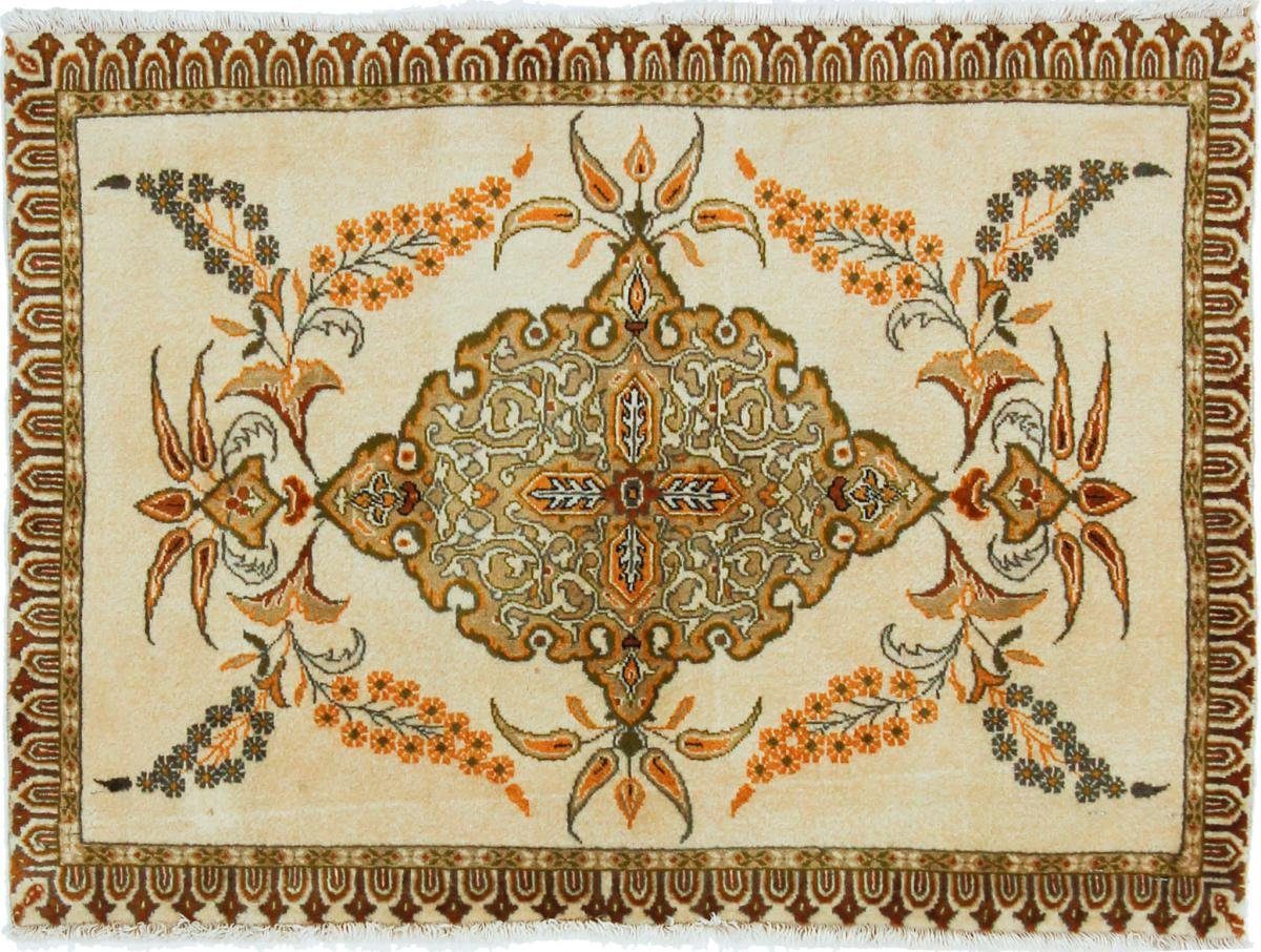 Orientteppich Keshan 66x91 Handgeknüpfter Orientteppich / Perserteppich, Nain Trading, rechteckig, Höhe: 12 mm