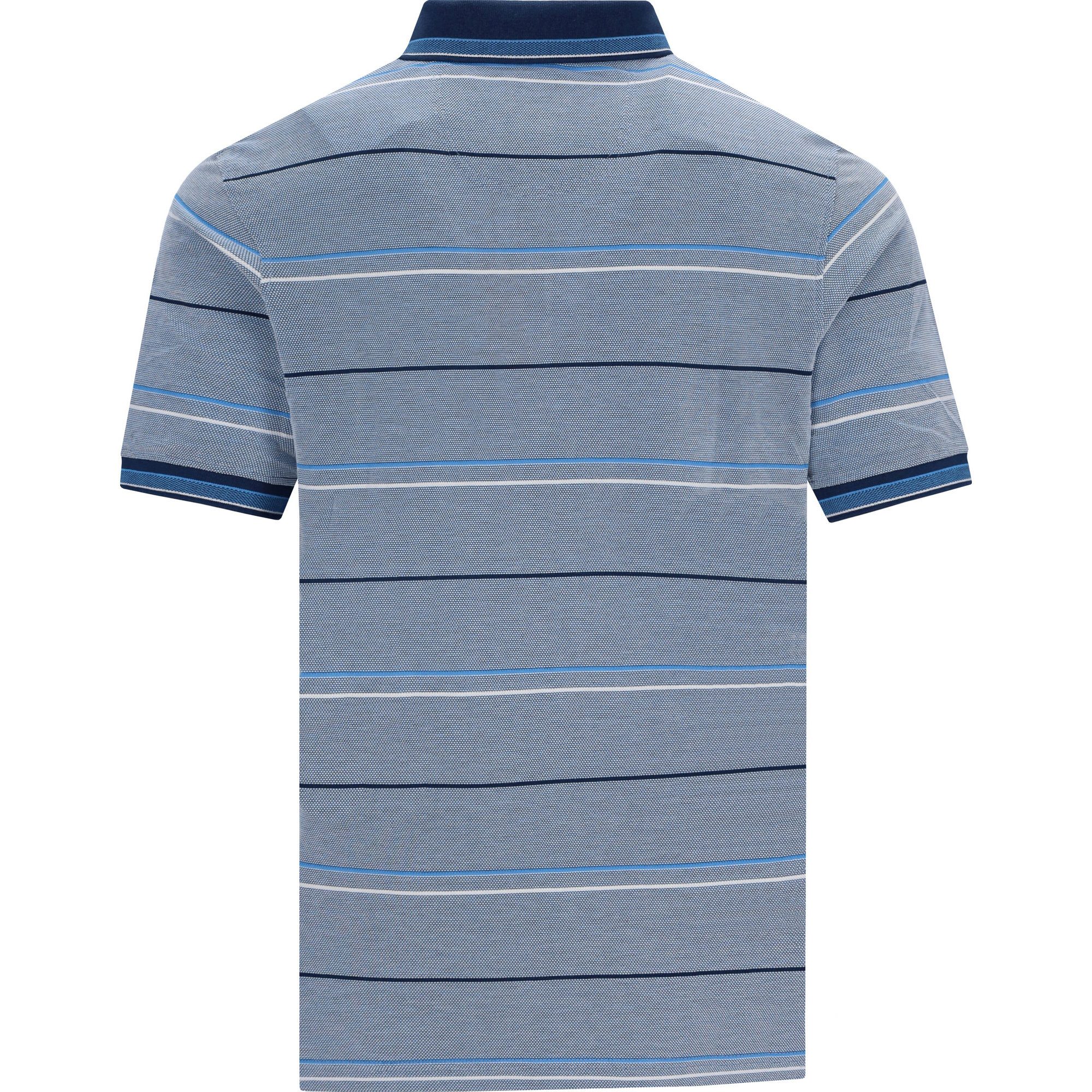 Hajo Sweatshirt Herren-Poloshirt Piqué Streifen günstig online kaufen