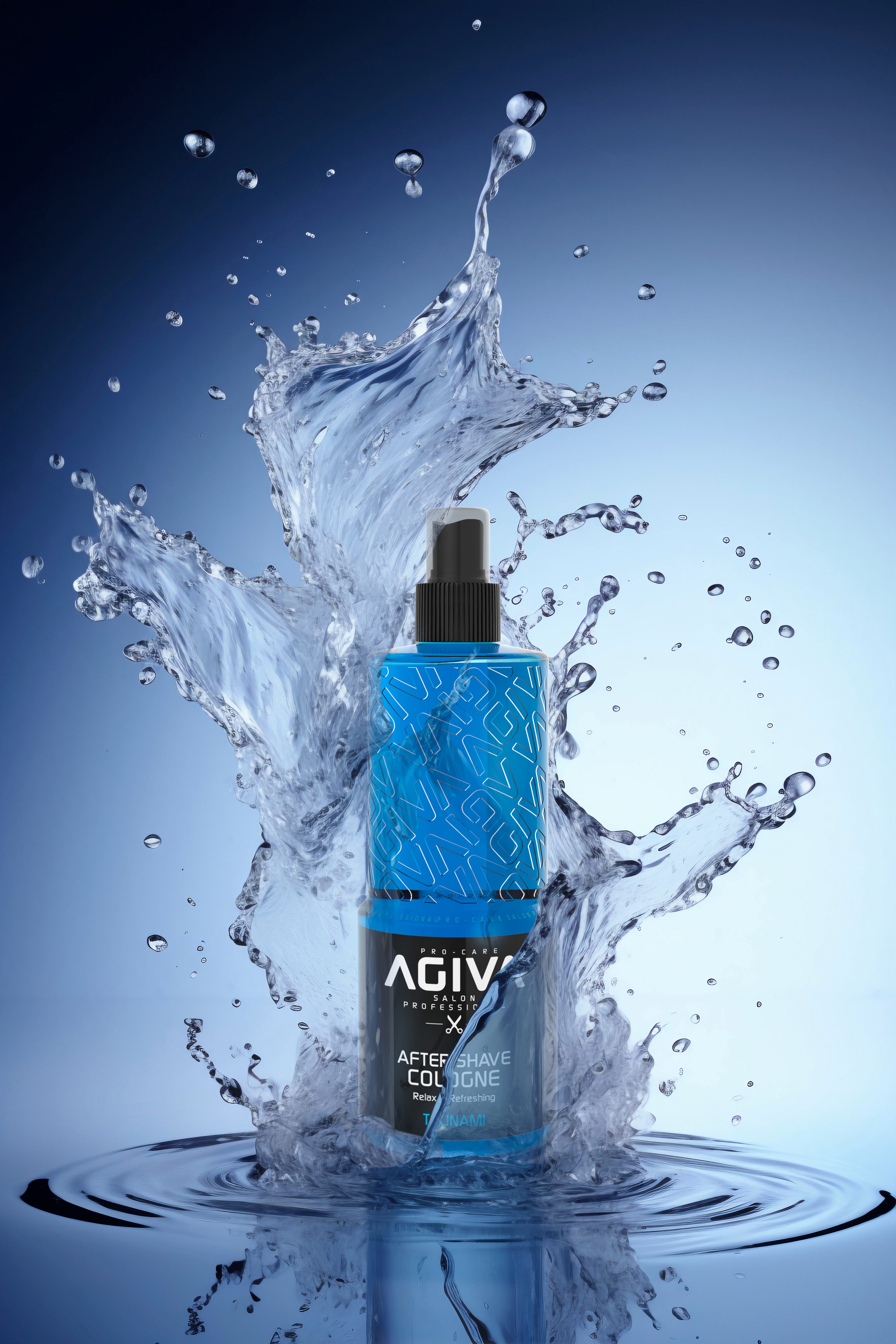 AGIVA Professional After-Shave AGIVA After Shave Eau De Cologne 400ml Tsunami