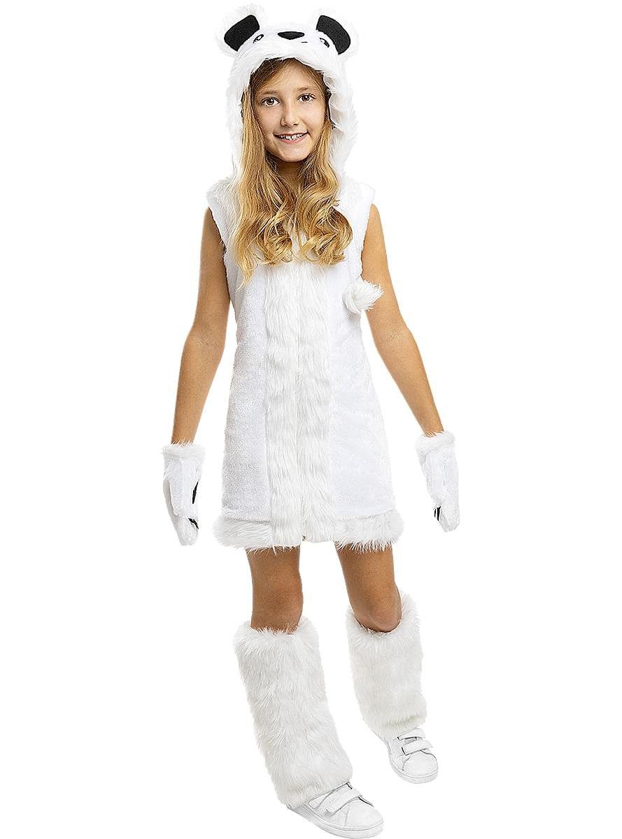 Metamorph Costume Kids Polar Bear Costume - Carnival Halloween, This is what a polar bear's summer coat looks like!