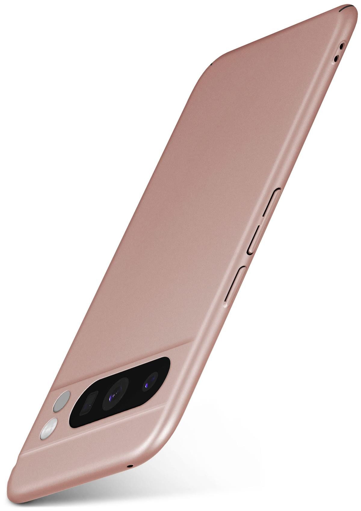 moex Handyhülle moex® Alpha Case für Google Pixel 8 Pro, Hülle ultra dünn, Hardcase Back Cover, Schutzhülle Minimalistisch