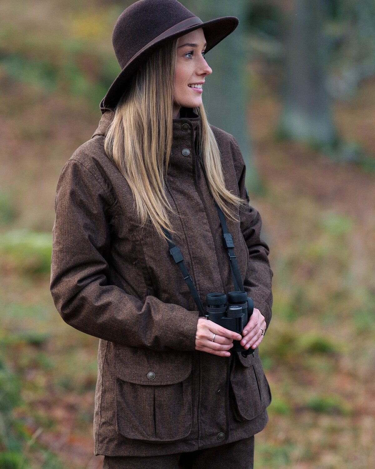 Blaser Winterjacke Damen Parka Vintage Celine Versiegelte Nähte, Wasserdicht