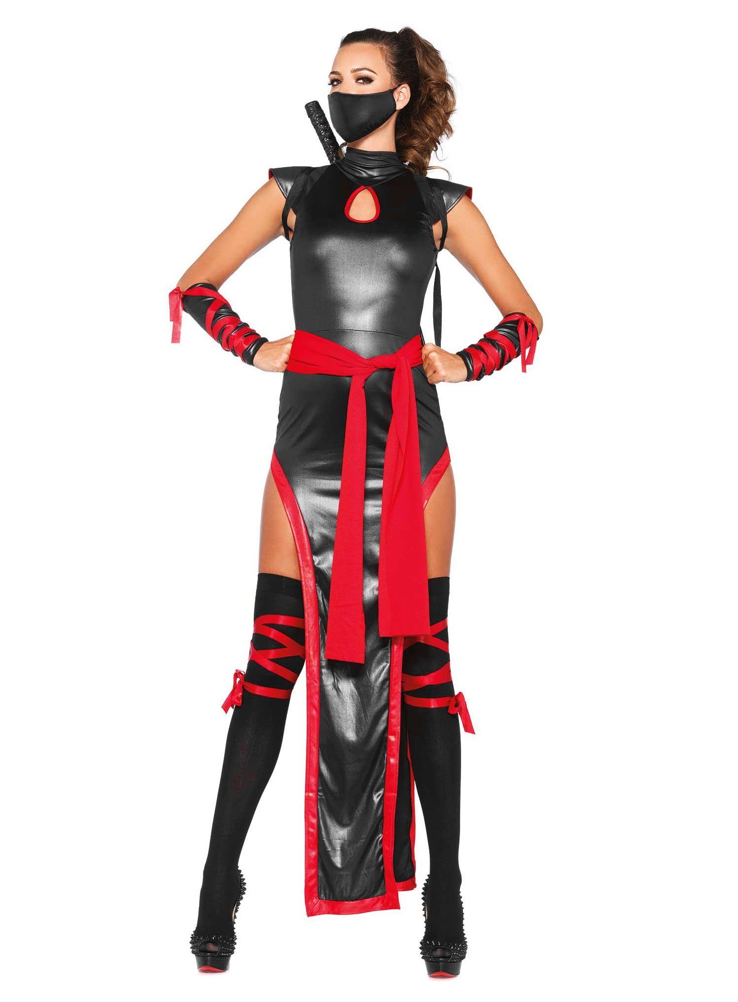 Leg Avenue Kostüm Sexy Samurai, Verführerisches Outfit für die sexy  Assassine