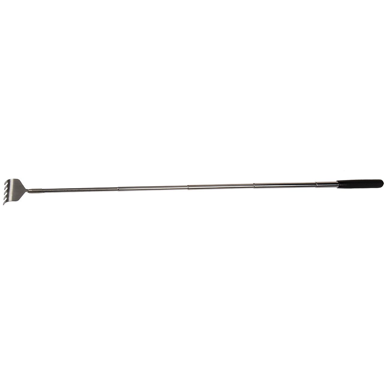 Out of the Blue Massagegerät Teleskop-Rückenkratzer 16-53cm, Ausziehbare Kratzhilfe aus Metall, 6-tlg., 1er/3er/6er/9er-Set, Ausziehbarer Rückenkratzer 16-53cm mit Gummi-Griff