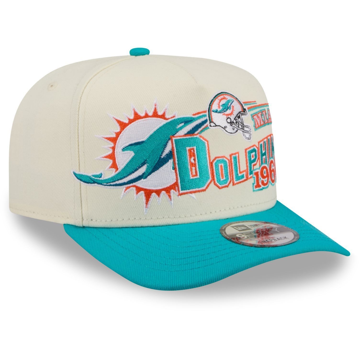 New Era Snapback Cap 9Fifty AFrame CLASSIC Miami Dolphins