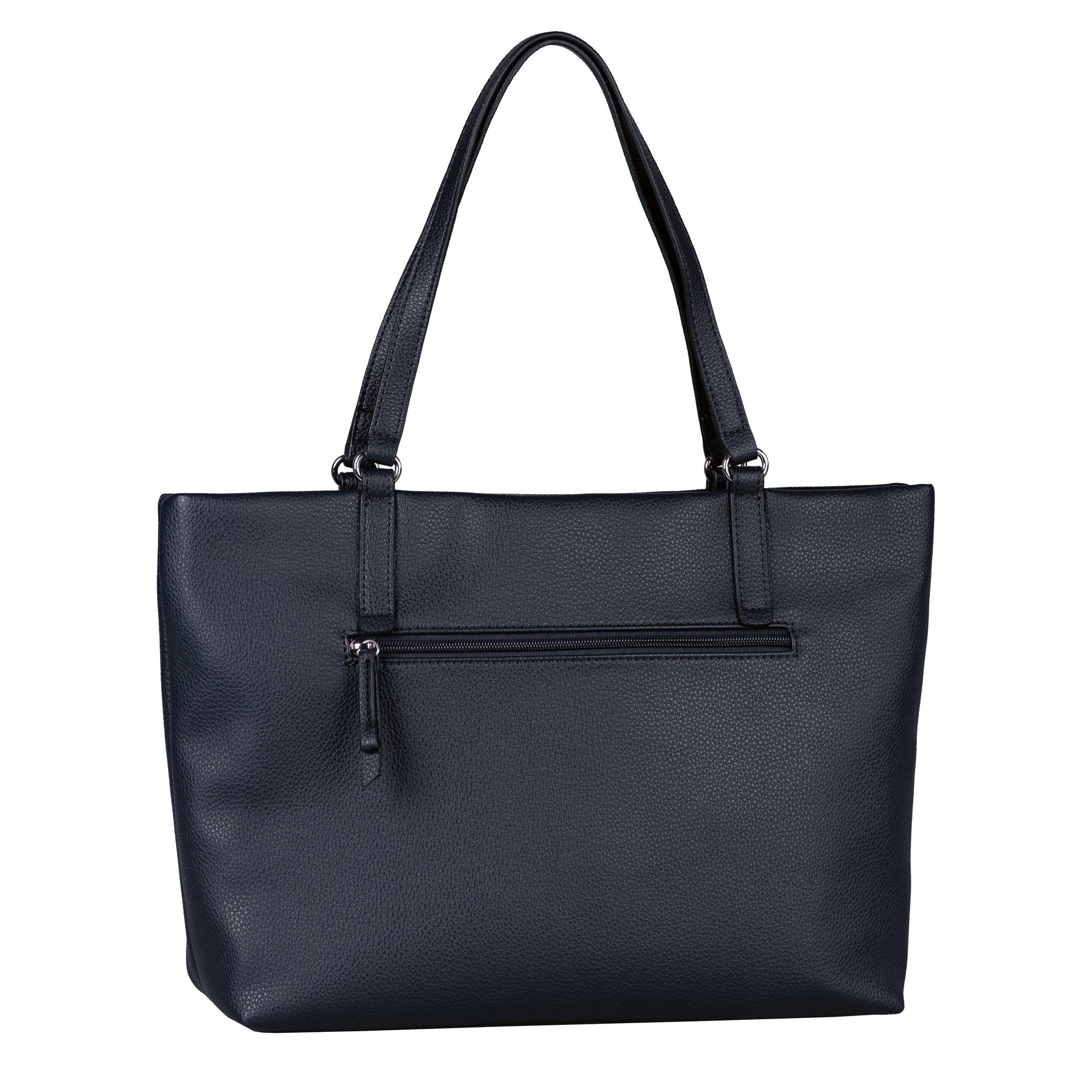 TOM TAILOR Shopper Beca, aus hochwertigem Kunstleder mit funktionalen Details