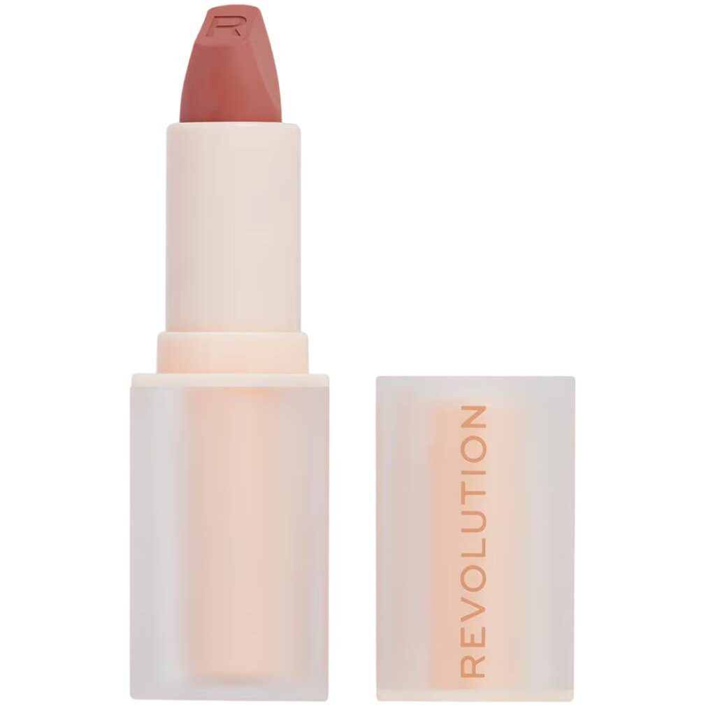 MAKE UP REVOLUTION Lippenstift London Lip Allure Soft Satin Lippenstift Wifey Dusky Pink