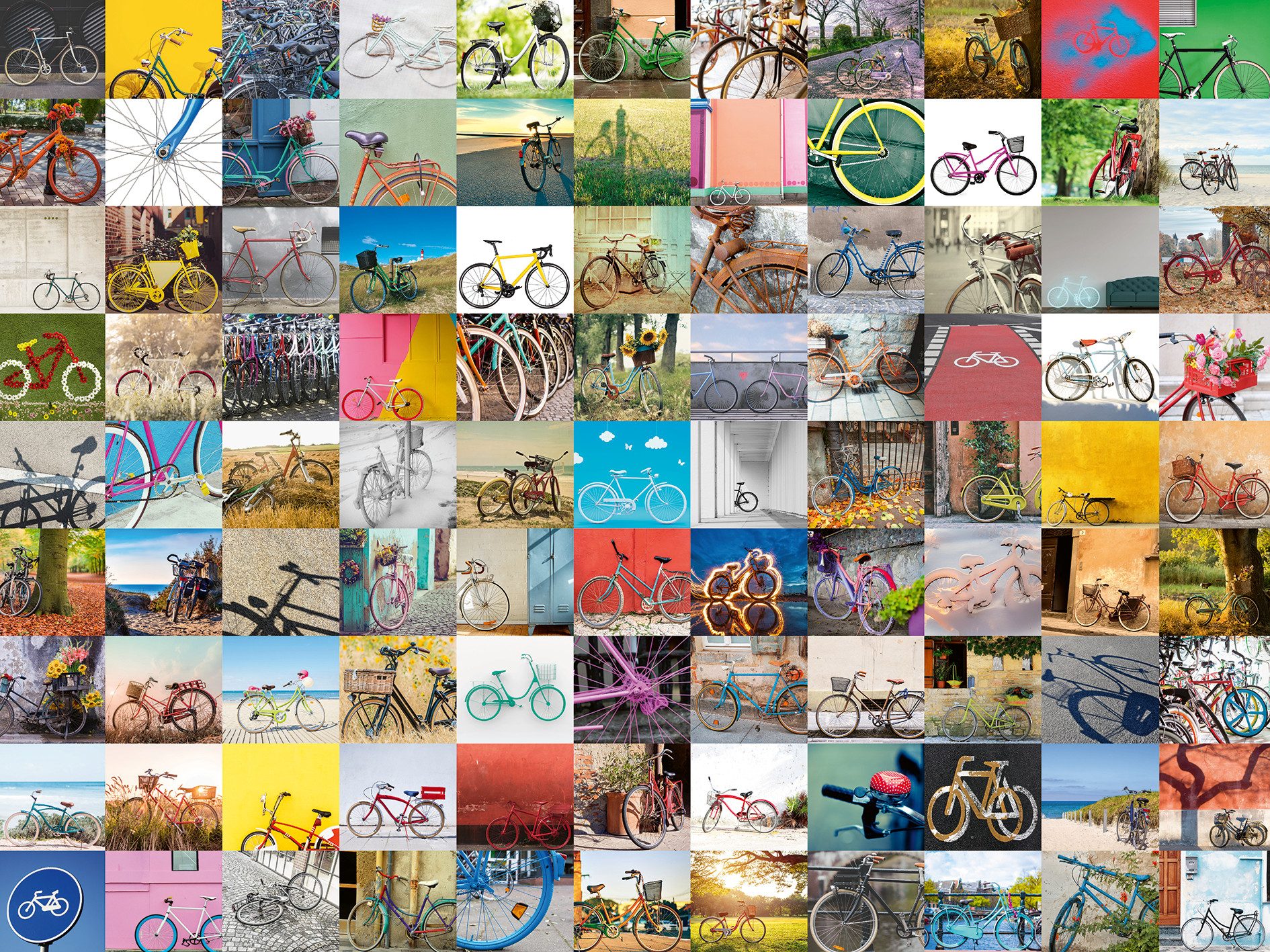 Ravensburger Puzzle 99 Fahrräder und mehr..., günstig online kaufen