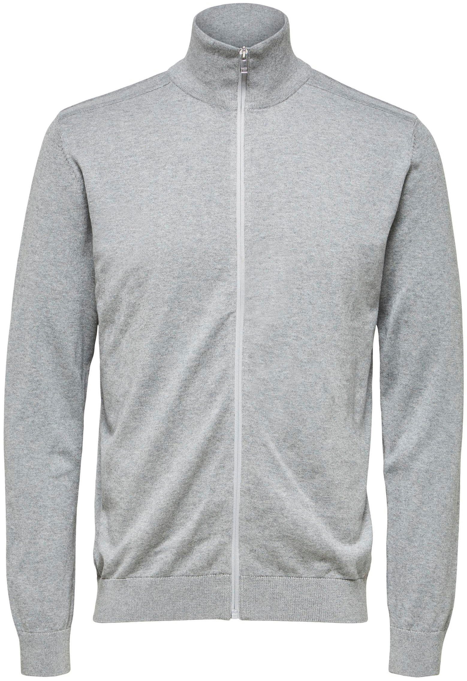 Selected Herren Strickjacke SLHBERG FULL ZIP CARDIGAN günstig online kaufen