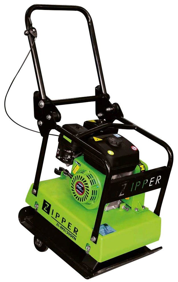 ZIPPER Rüttelplatte »ZI-RPE120GYN«, max. 4700 vpm, (LxB) 62x45 cm, Vorwärts laufende Rüttelplatte