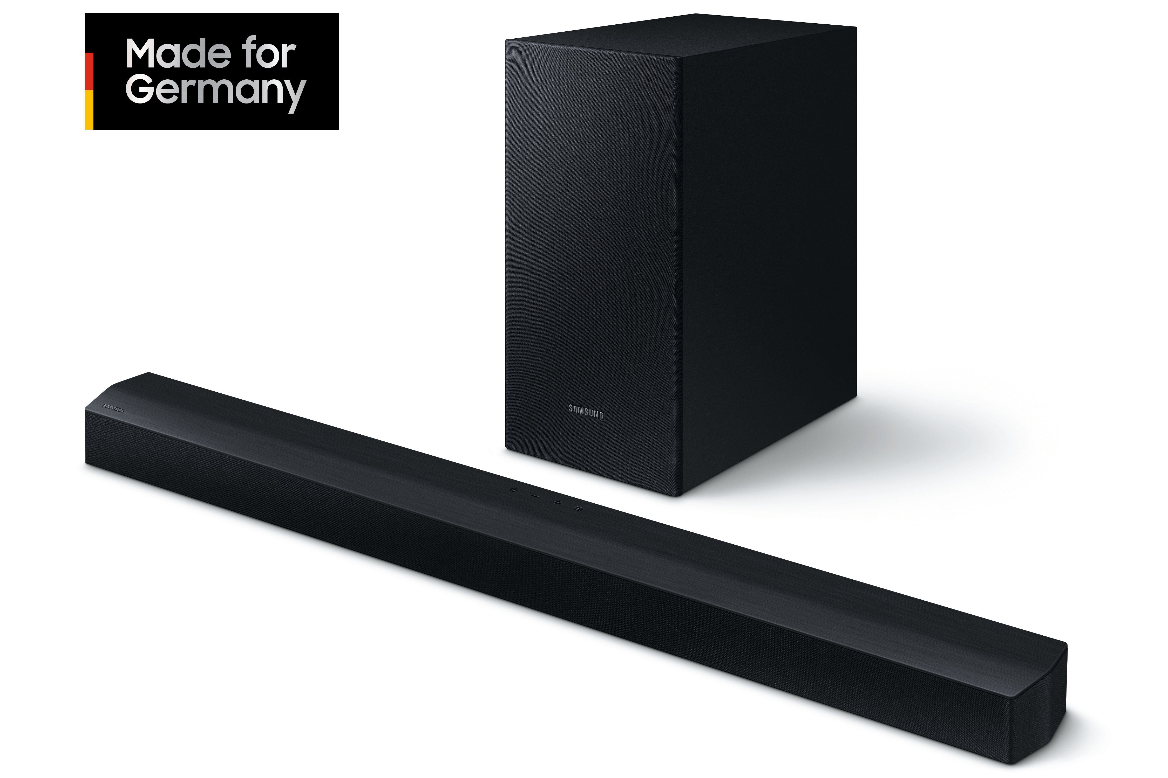 Samsung HW-B440 2.1 Soundbar (Bluetooth, 270 W, 2.1-Kanal,Dolby Digital 2.0  und DTS 2.0,RMS: 300 W bzw. 270W)