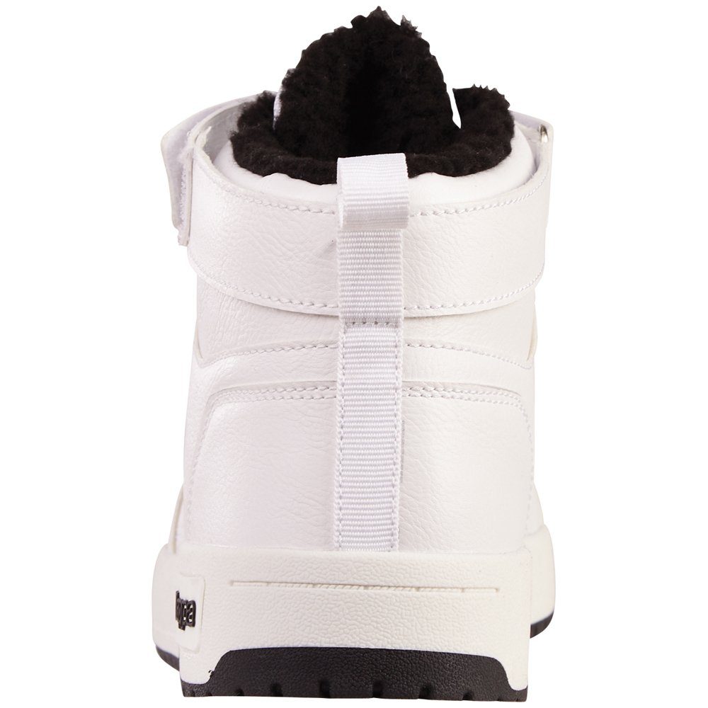 wärmender - Kappa mit white-black Sneaker Fütterung