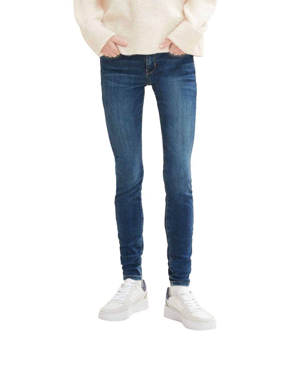 TOM TAILOR Denim Skinny-fit-Jeans mit NELA Stretch