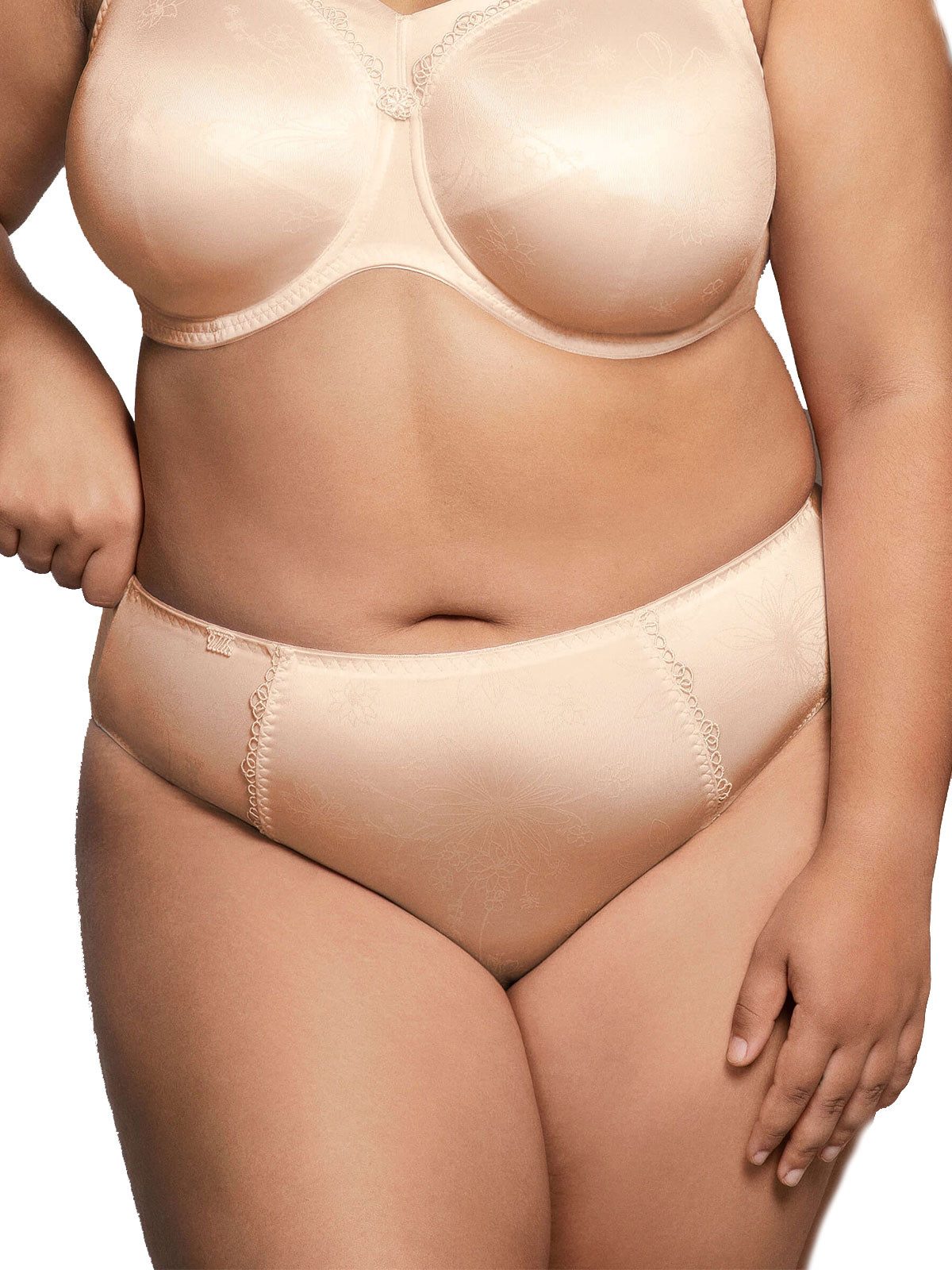 Ulla Dessous Taillenslip Damen Slip Viola (Stück, 1-St) Zwickel günstig online kaufen