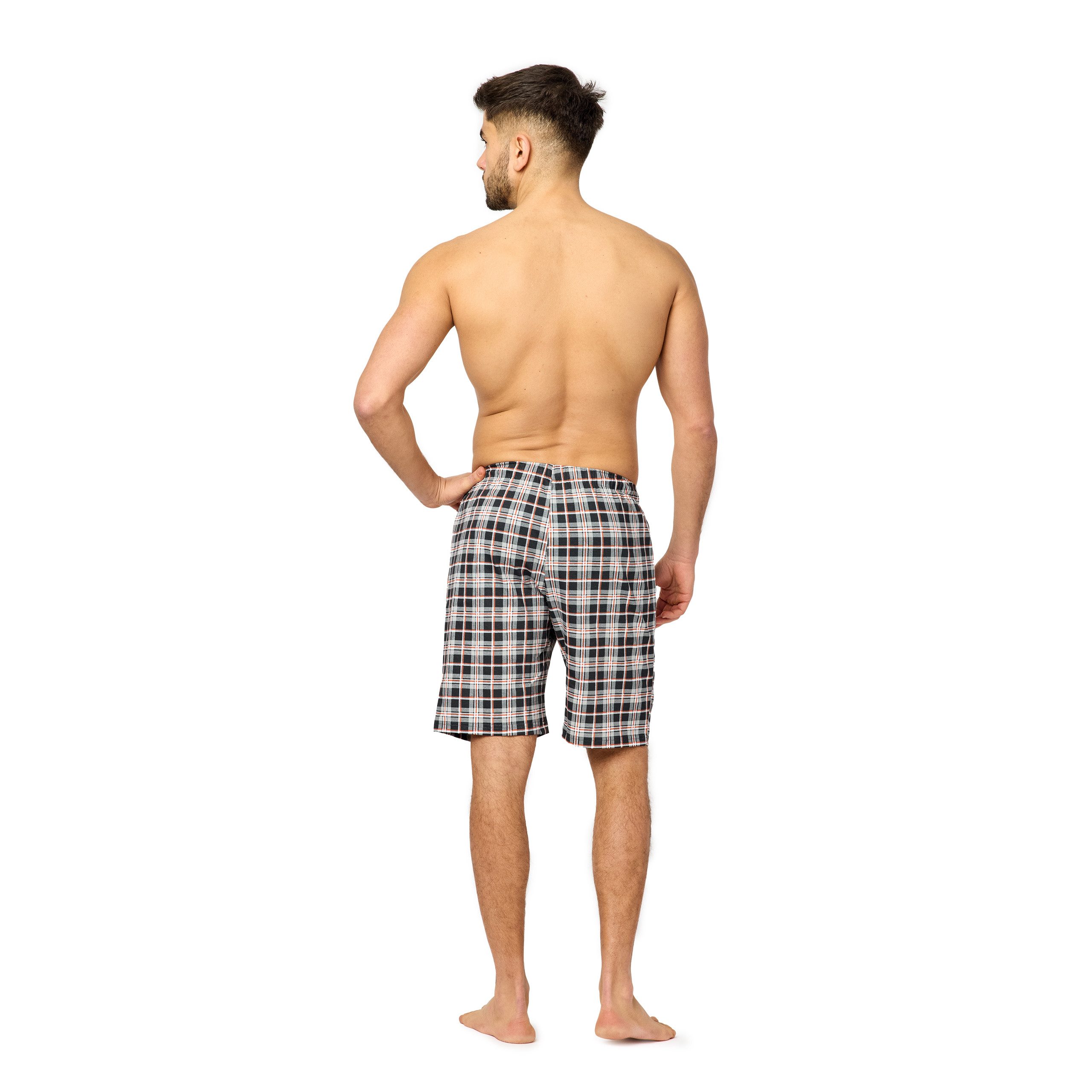 Timone Pyjamashorts Herren Schlafanzughose Kurz TI30-116 (1-tlg) – Bild 4 von 5