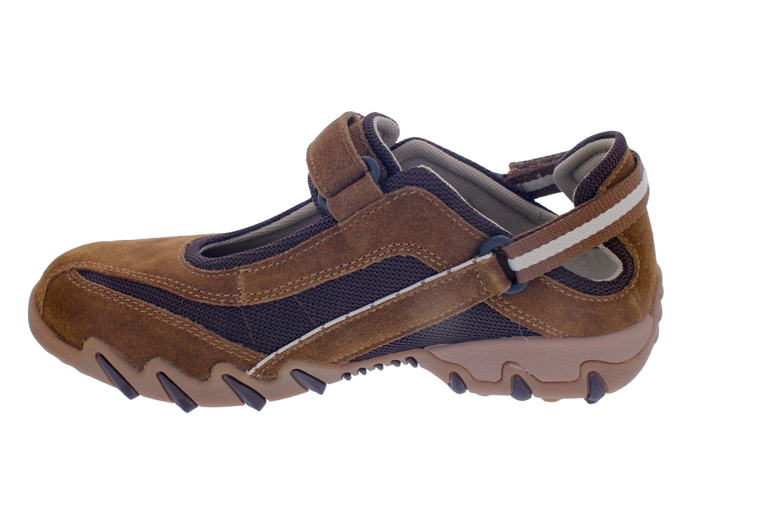 Allrounder by Mephisto Allrounder Niro Multi Sneaker, Klettverschluss, Chestnut/ Pepe (braun) Klettschuh