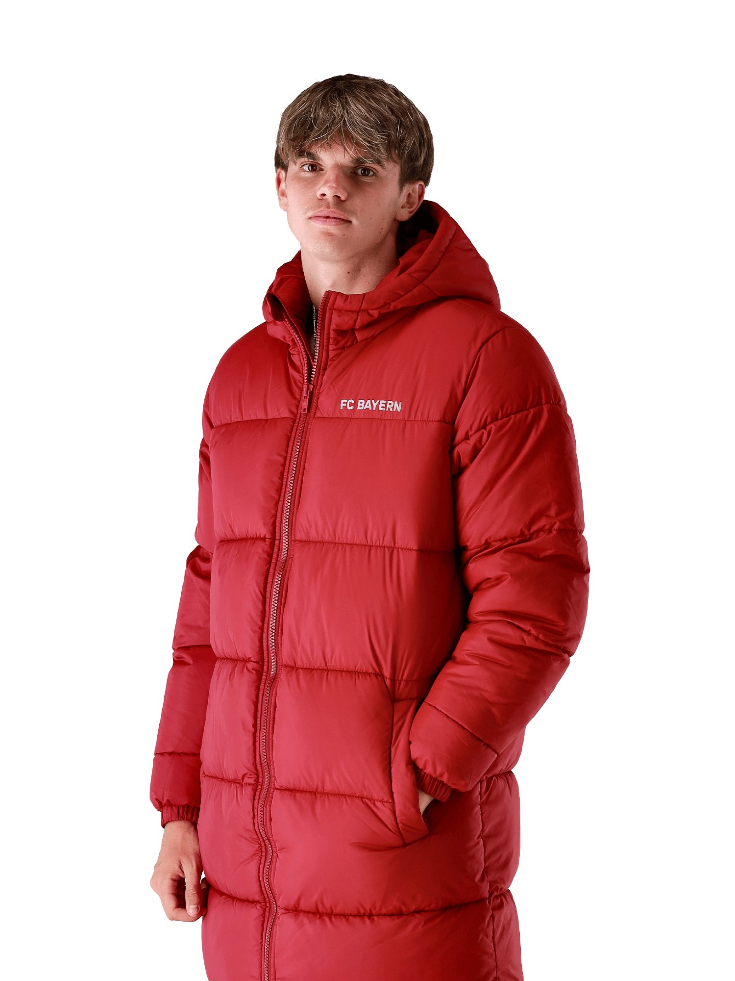 FC Bayern München Outdoorjacke FC Bayern München, Stadionparka, Unisex, Bordeaux