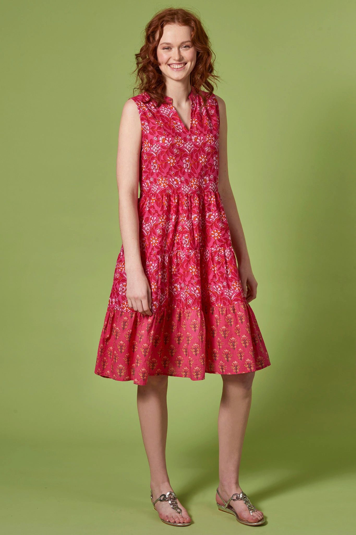 Himalaya Clothing Sommerkleid Ärmelloses Midikleid mit günstig online kaufen