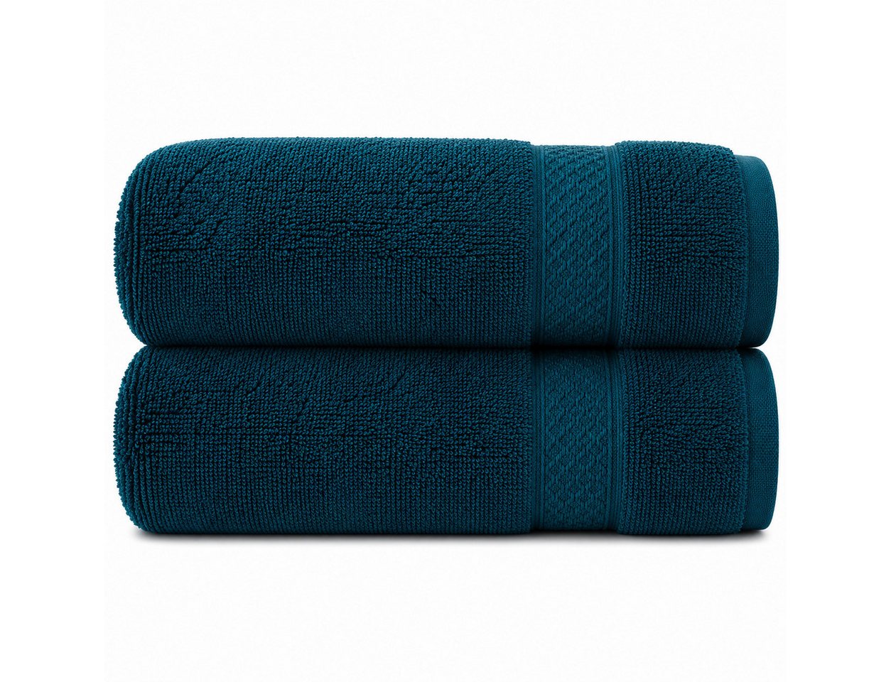 Komfortec Badetücher 70x140 cm, 100% Baumwolle, 470 g/m², Frottee (2-St), Handtücher 70x140 cm Set, Weich