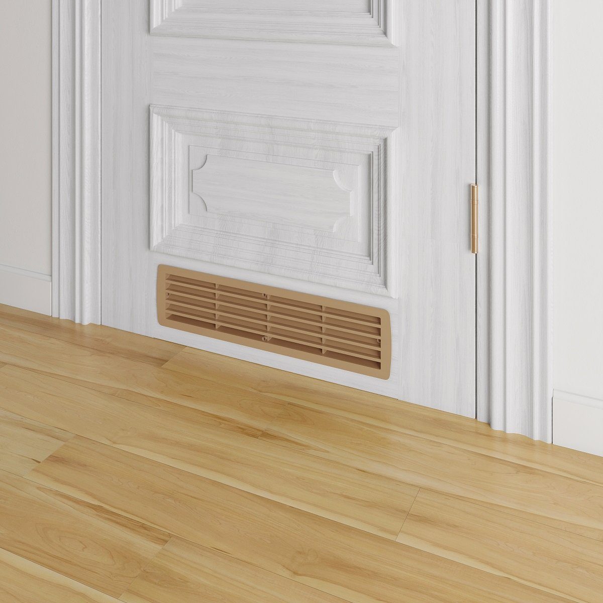MS Beschläge Lüftungsgitter Kunststoff Türgitter 457x92mm Belüftungsgitter – Bild 2 von 3
