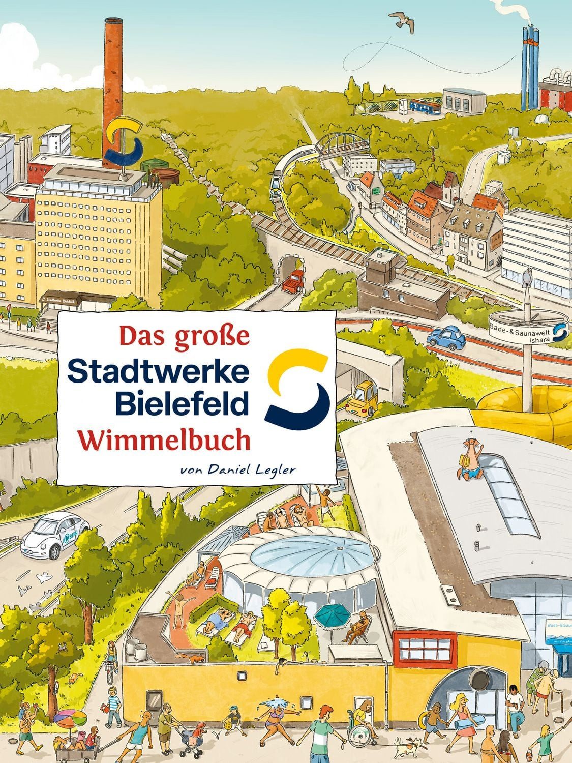 Das Große Stadtwerke Bielefeld Wimmelbuch / Roland Siekmann, X