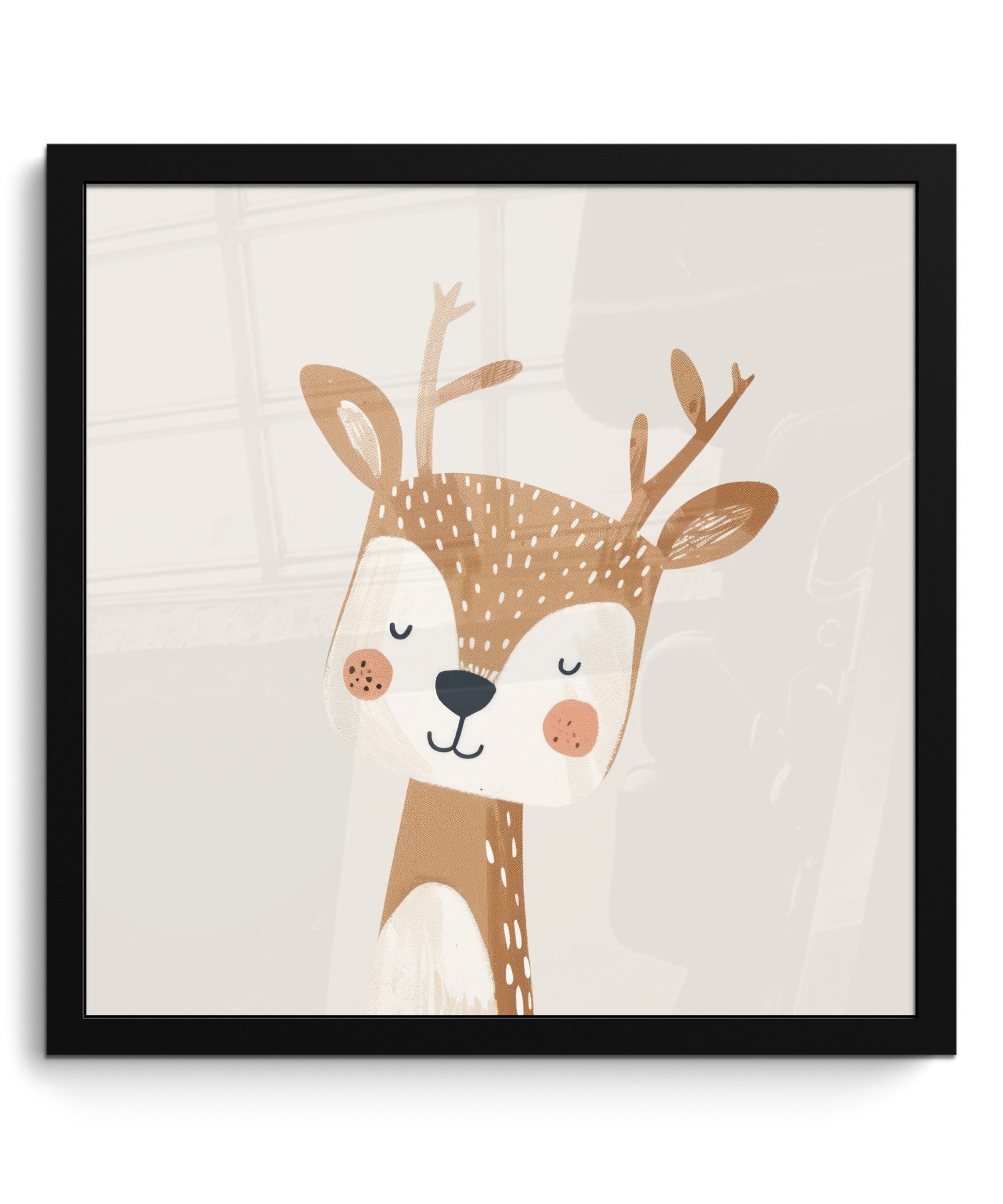 MuchoWow Poster Hirsche - Waldtiere - günstig online kaufen