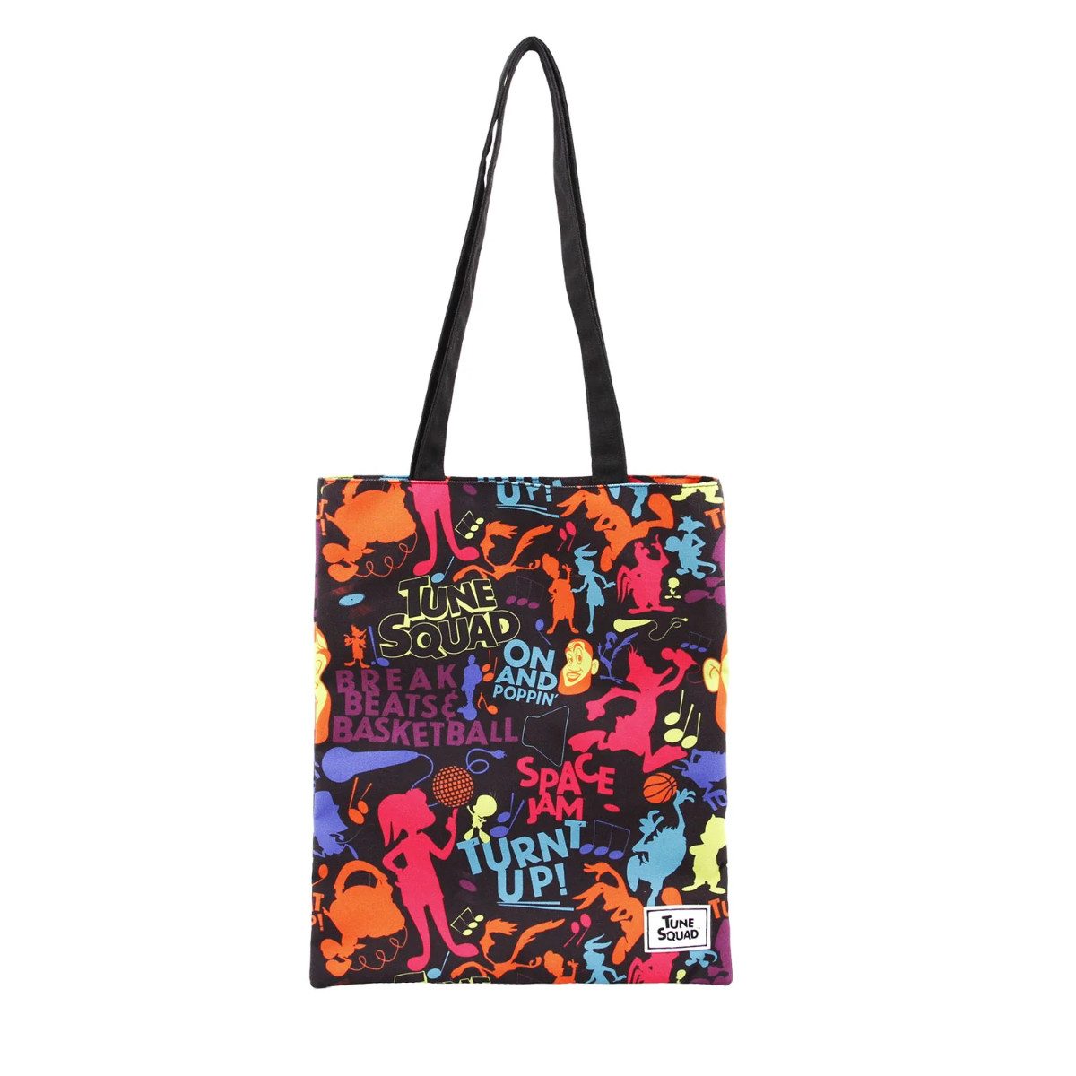 Tragetasche - Space Jam Shopping Bag mehrfarbig mit Schultergriffen 33 x 40 cm