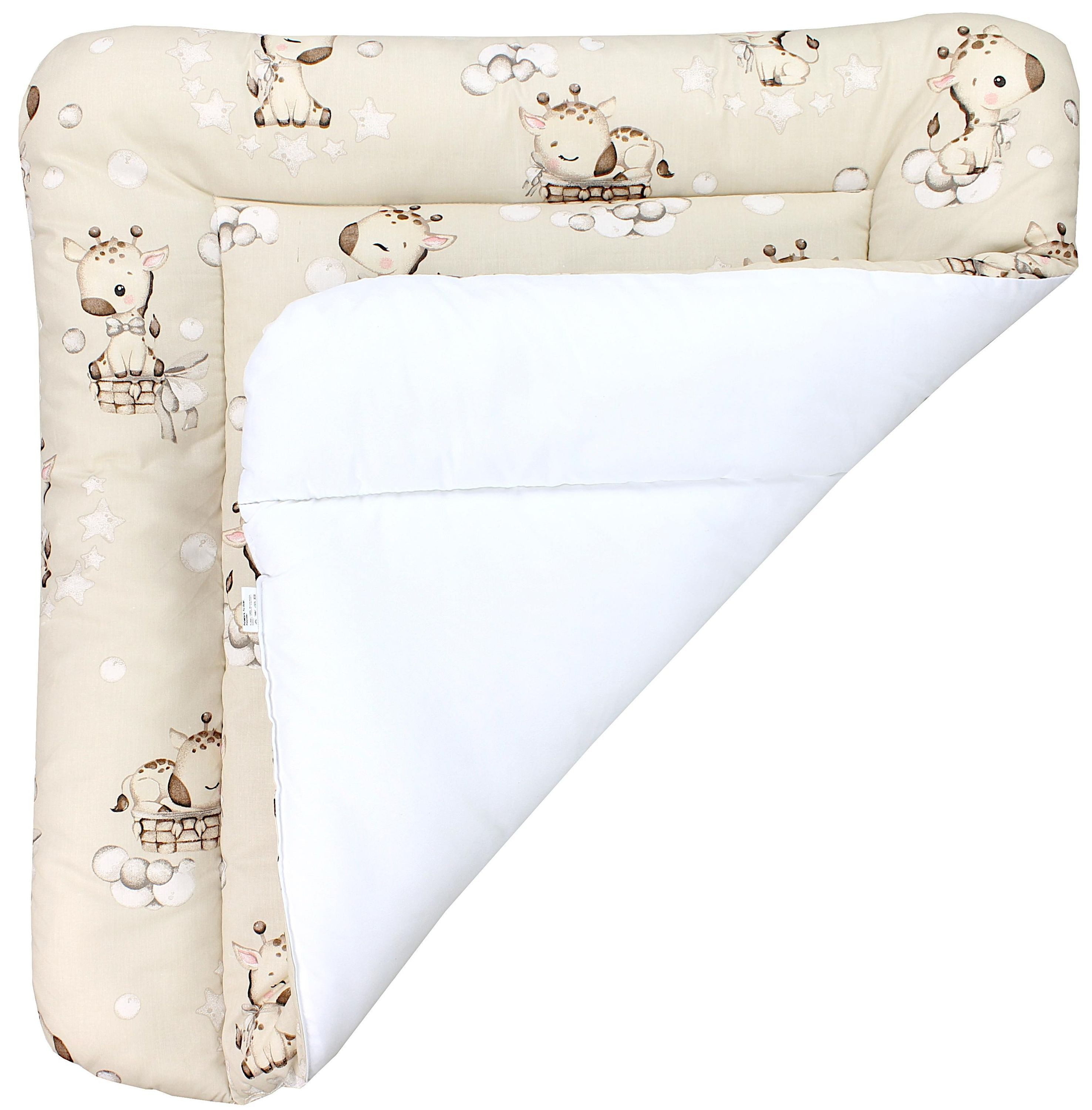 TupTam Wickelauflage TupTam Baby Wickeltischauflage mit Baumwollbezug Gemustert