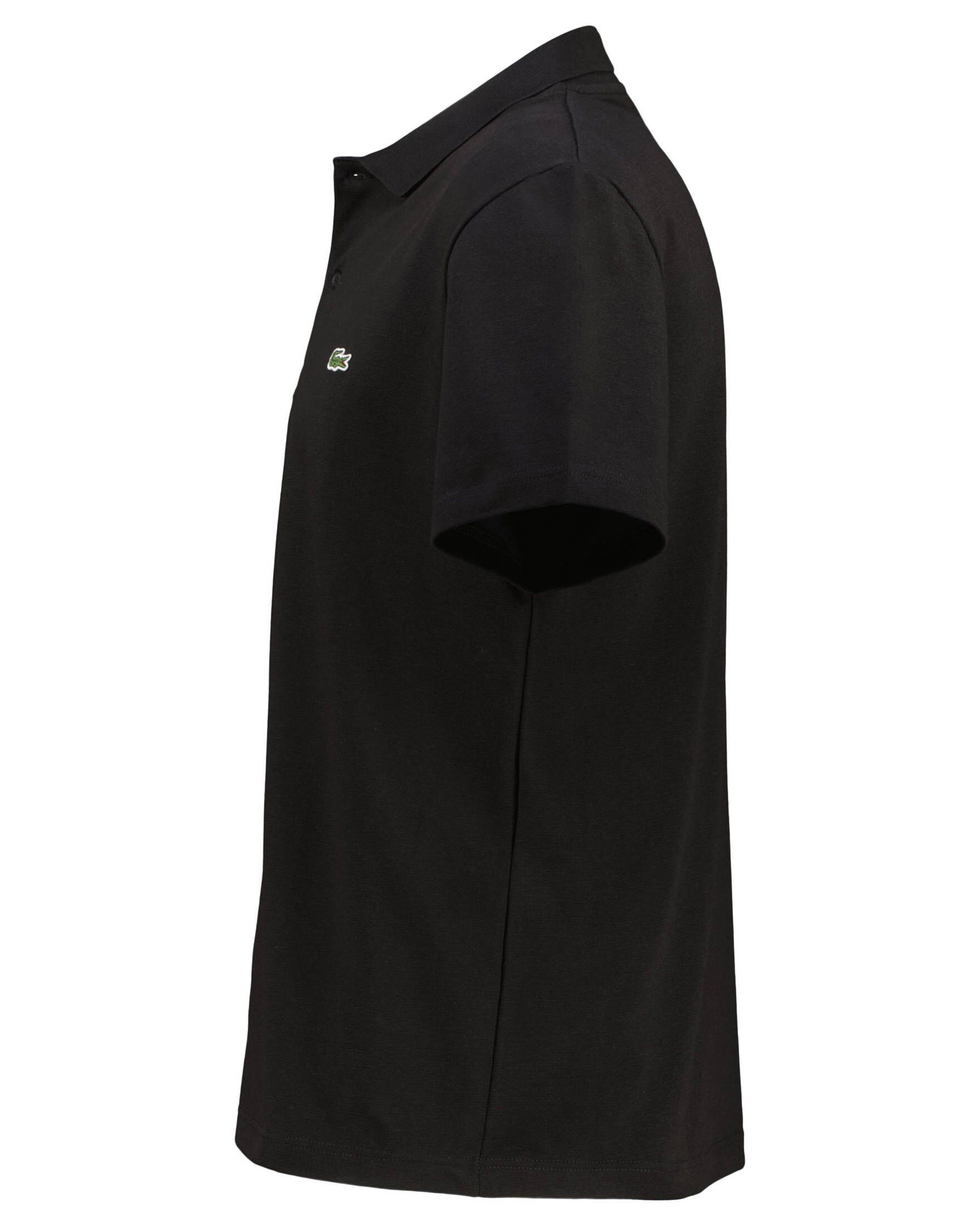 (15) schwarz Kurzarm Lacoste Fit Poloshirt (1-tlg) Regular Poloshirt Herren
