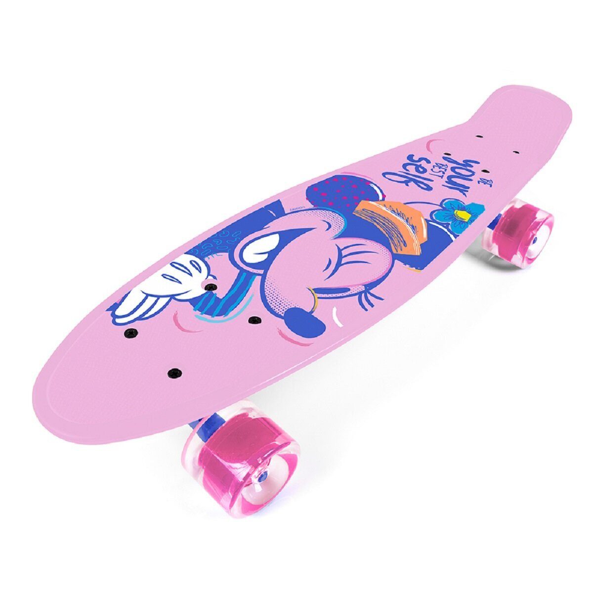 Disney Skateboard Pennyboard Minnie – Mit ABEC-7 Lagern & 90A Rädern